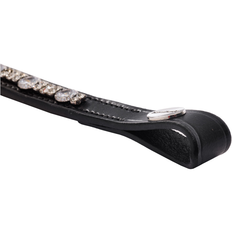 Stirnband CROWN schwarz/weiß