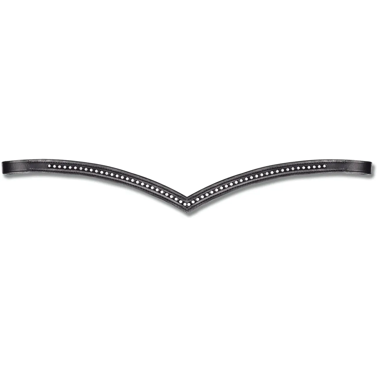 Stirnband V-Form DIAMOND schwarz