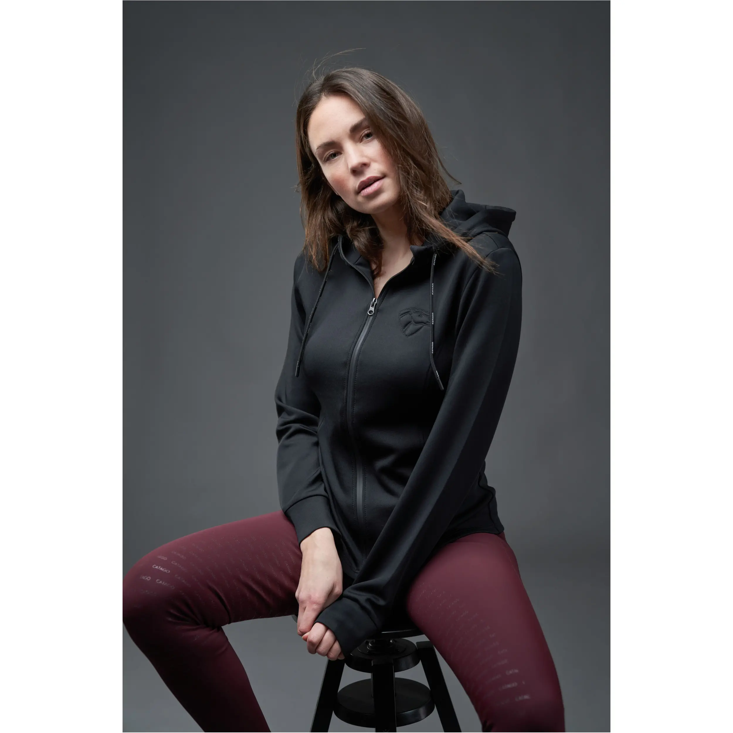 Damen Reitjacke ARIANA schwarz