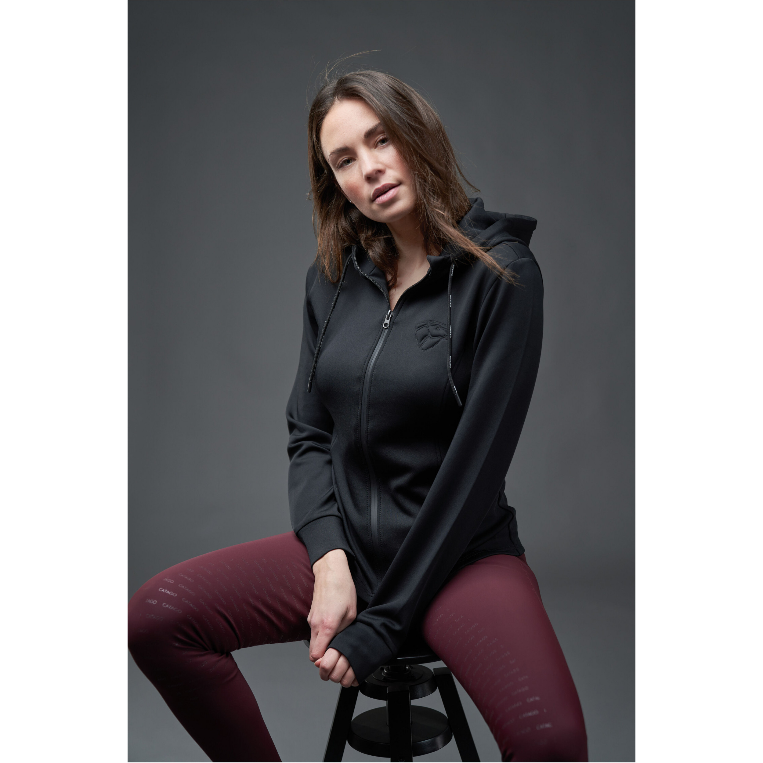 Damen Reitjacke ARIANA schwarz
