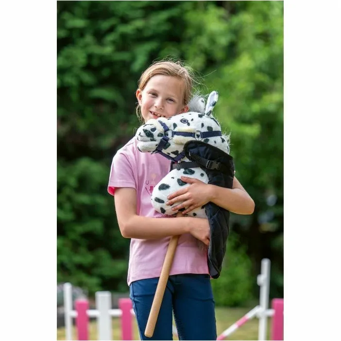 Decke HOBBY HORSING PRINT navy mit Sternenmuster