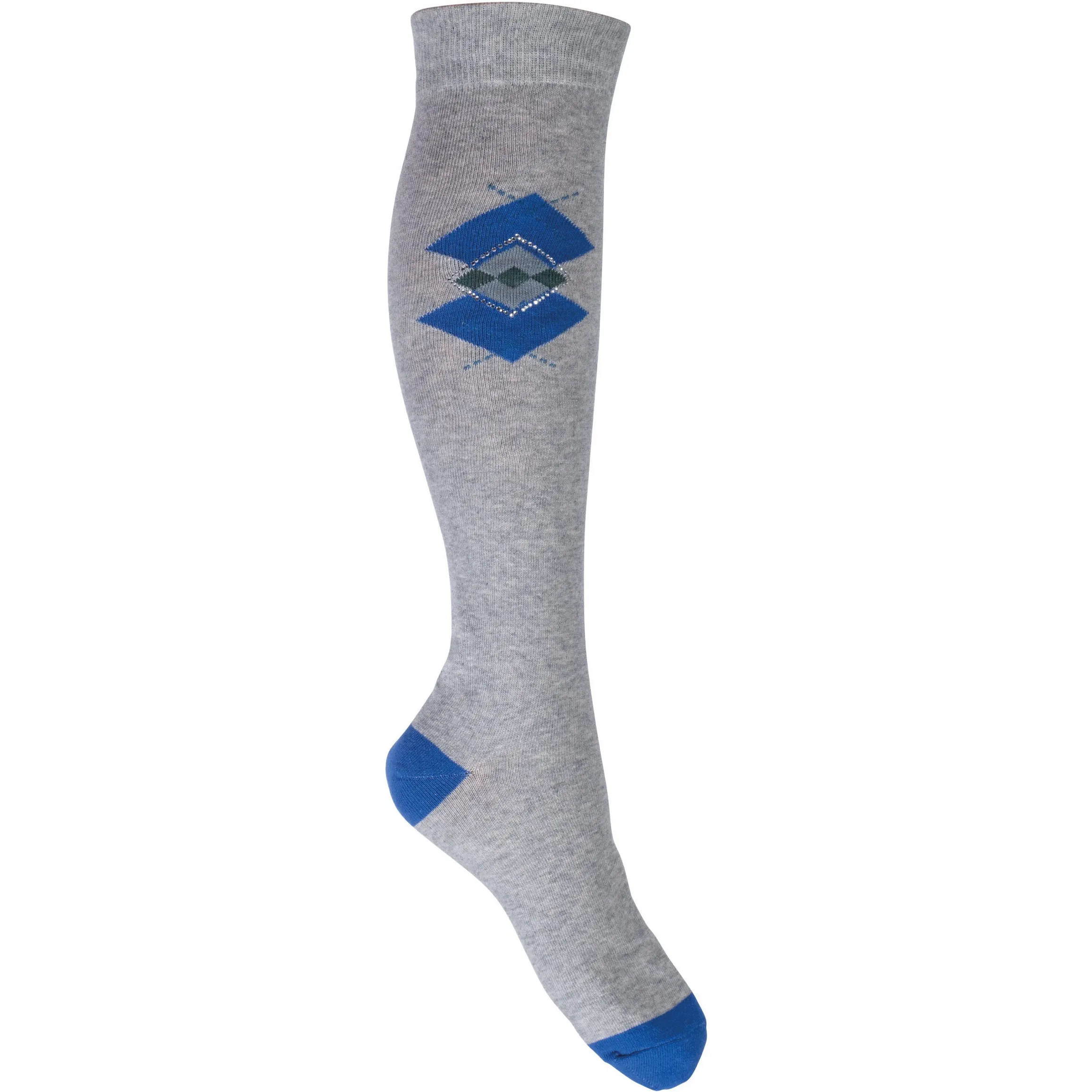Damen Reitsocken VIENNA grau meliert