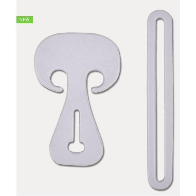 Sicherheitsverschlüsse SAFE-GUM silbergrau (18 Stk.)