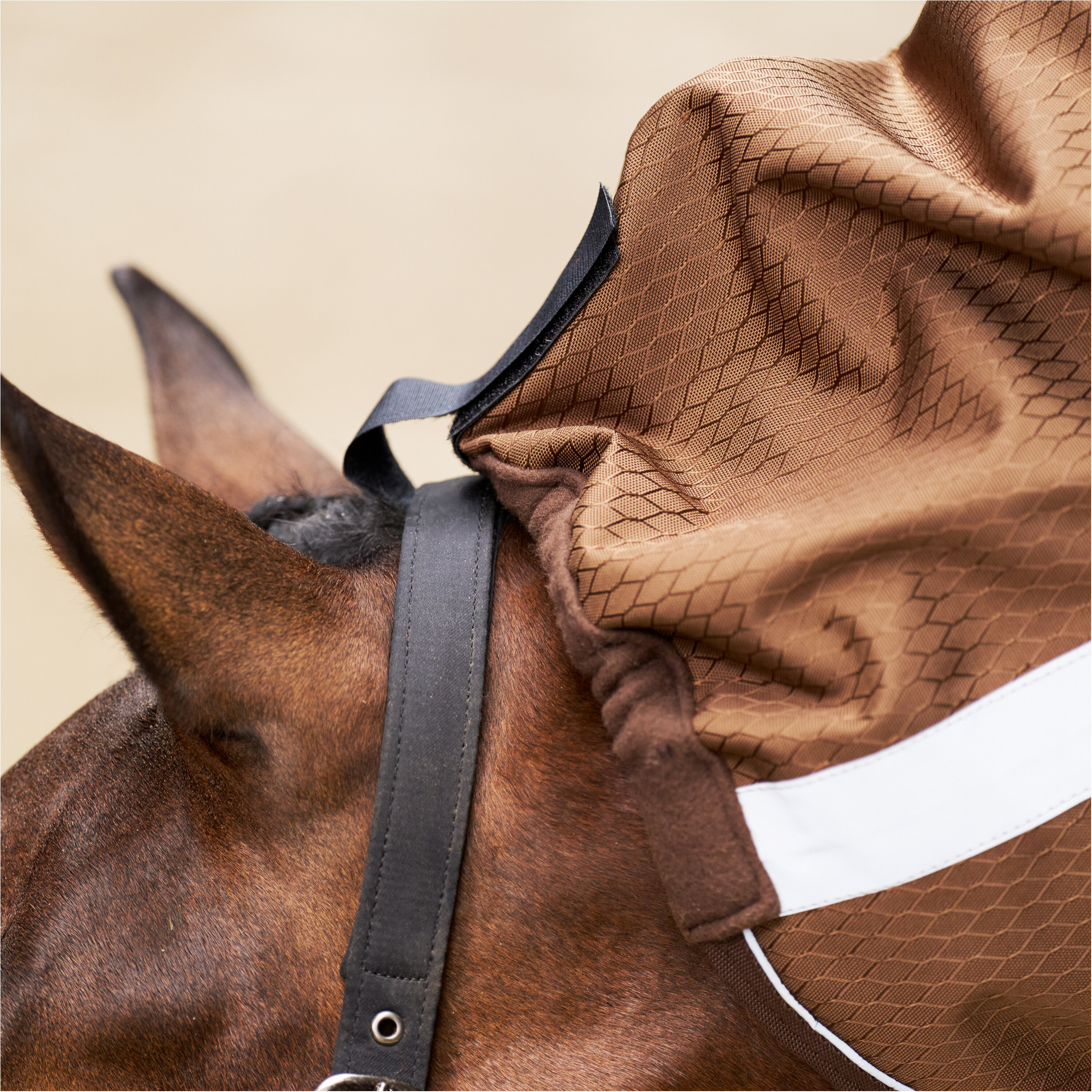 Outdoordecke Halsteil (abnehmbar) 1200D IRHSuper-Proof bronze