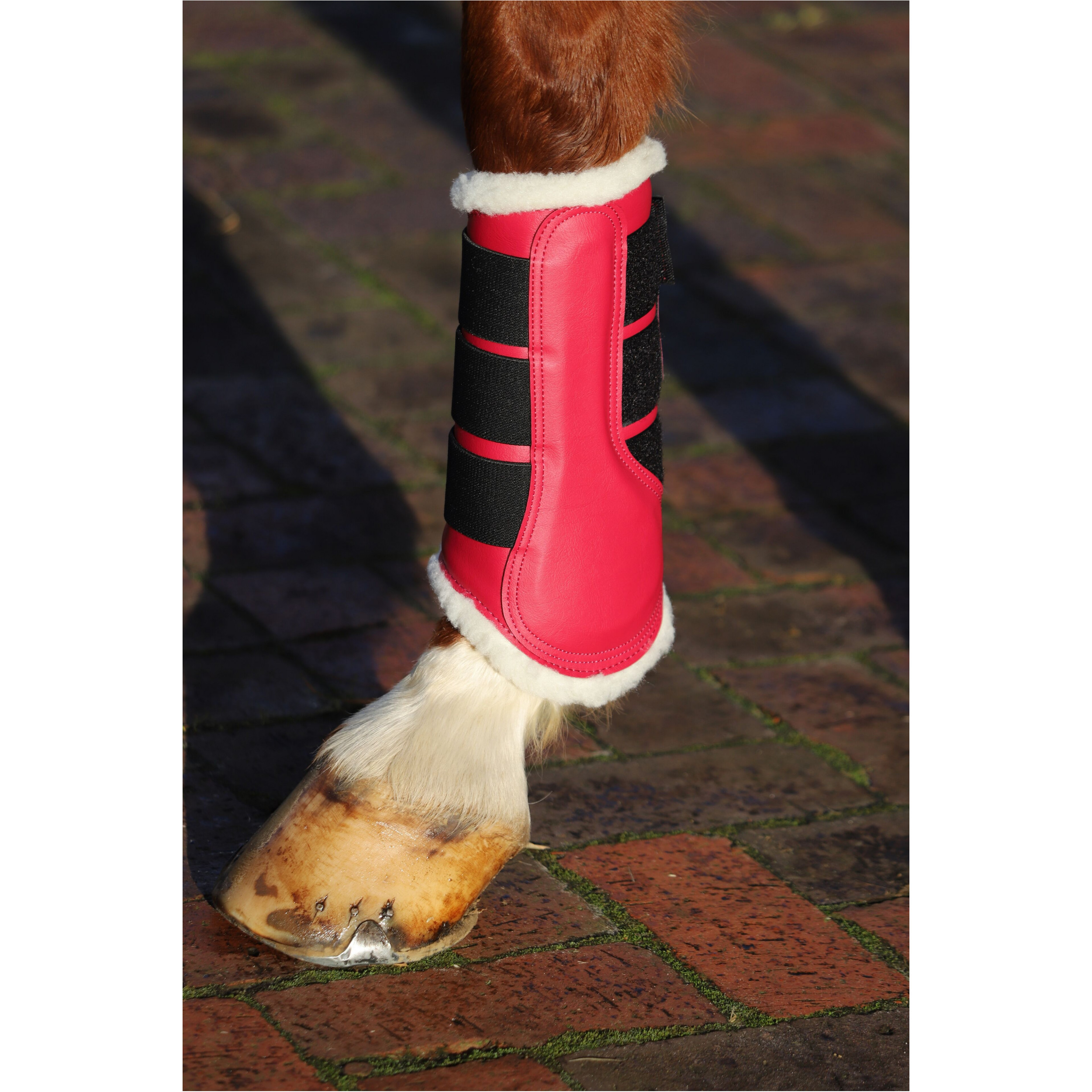 Gamaschen COMFORT dunkelrot