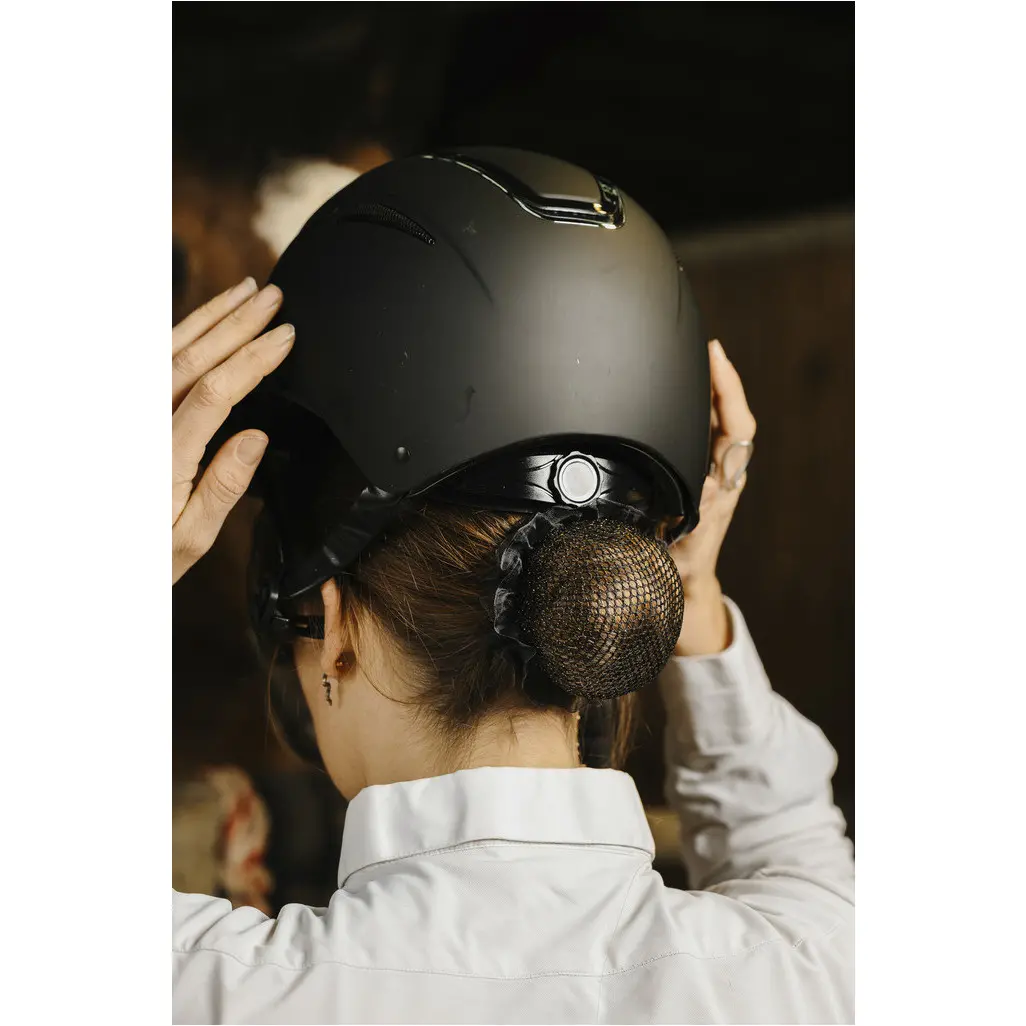 Haarnetz SHINY schwarz