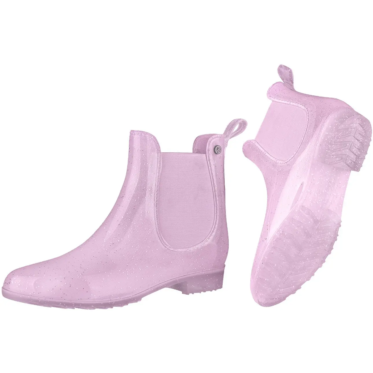Jodhpur Gummistiefeletten SPARKLE kirschblüte