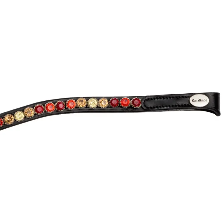 Stirnband SEASONS DREAMS braun/rot/gold