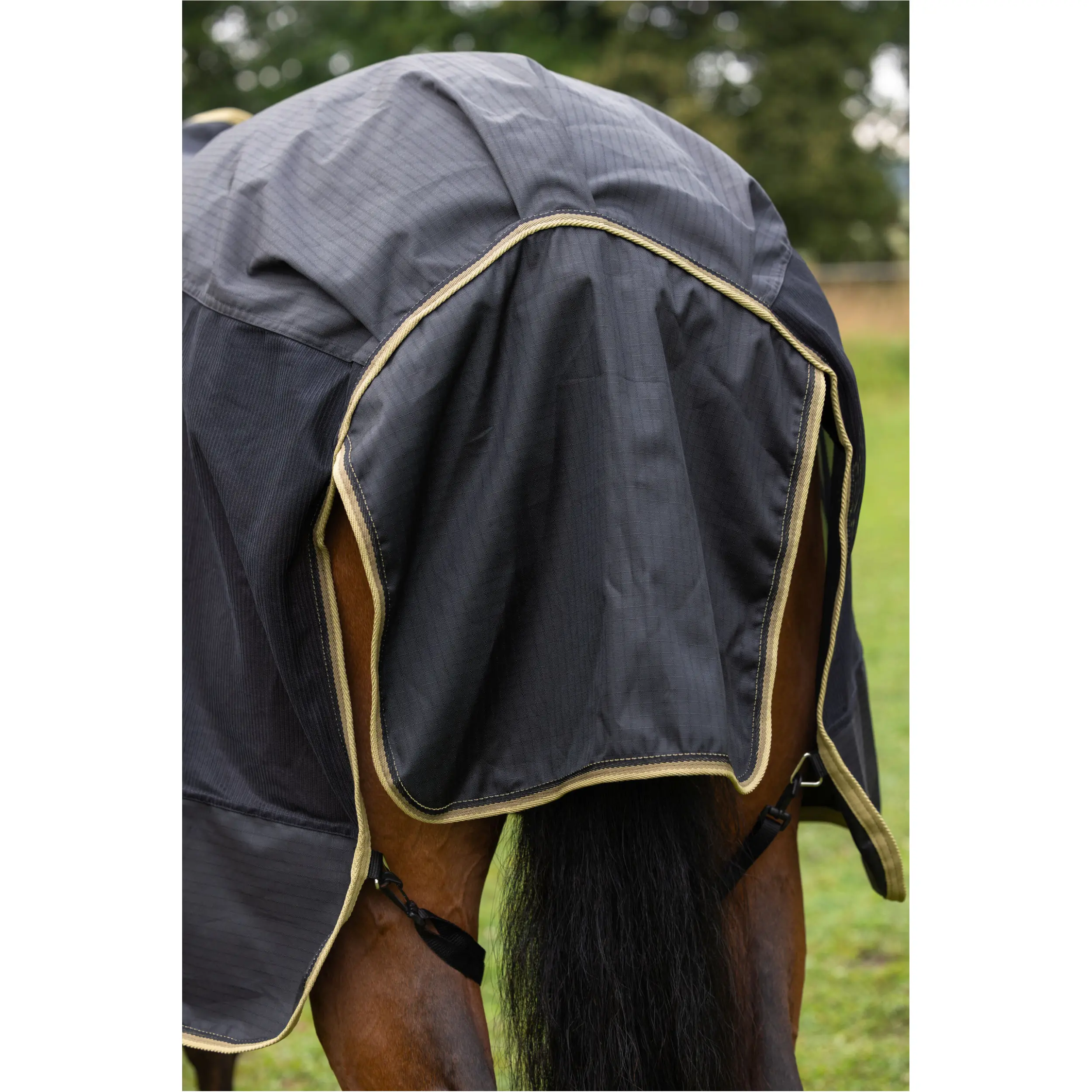 Regendecke Halsteil (abnehmbar) F/S 2026 black