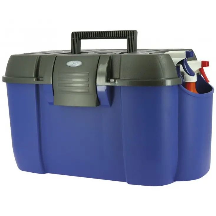 Putzkiste KOALA marineblau/schwarz 52,5x34x30cm