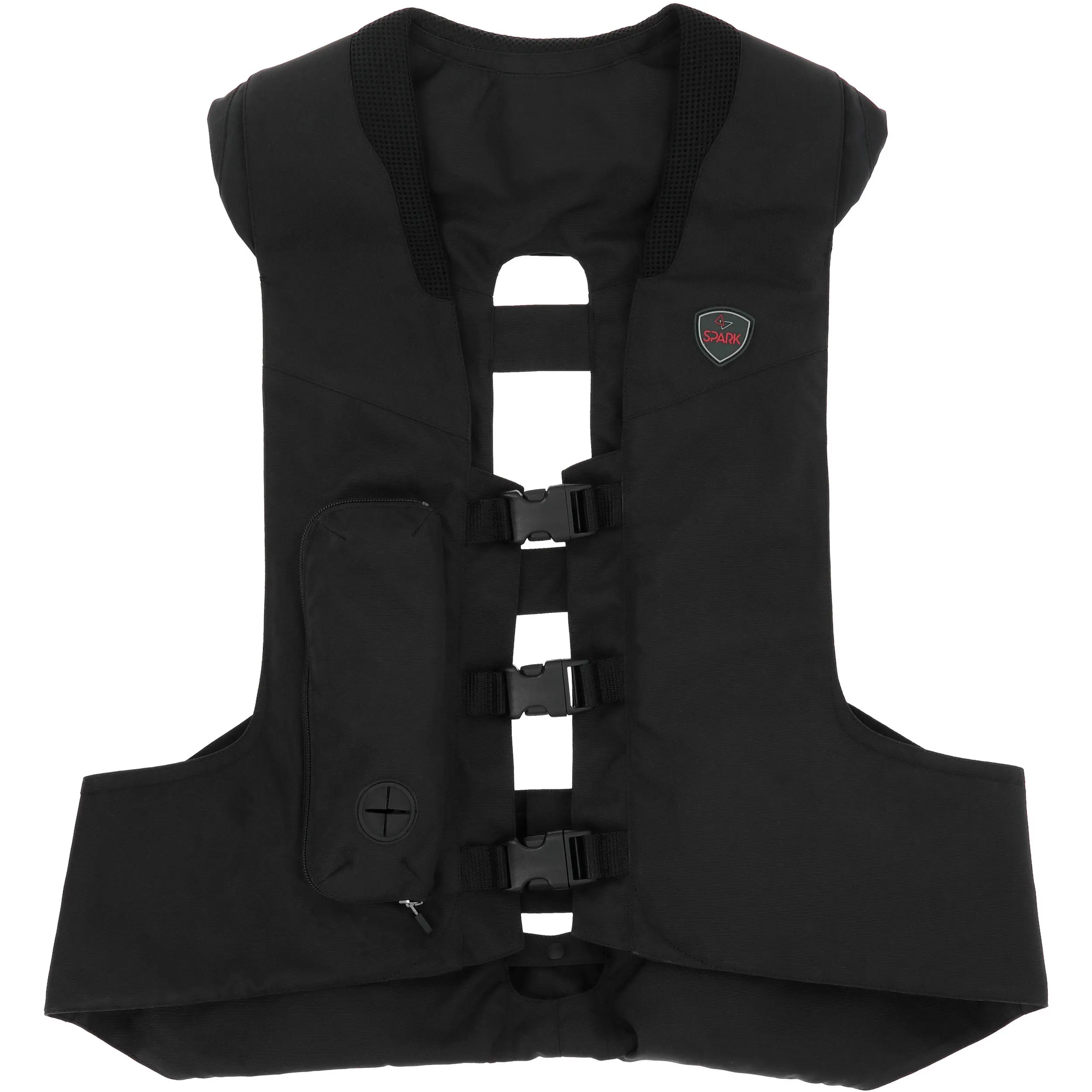 Kinder Airbag-Weste HIPPODROME schwarz