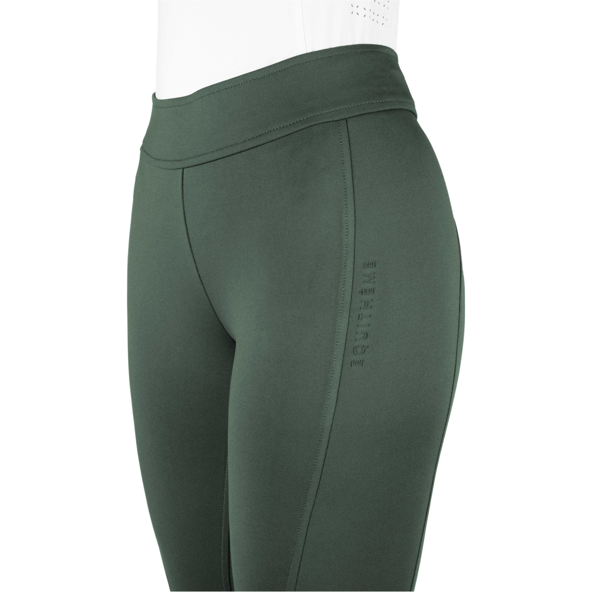 Damen Reitleggings Silikon Vollbesatz EK-BIRDY khaki 