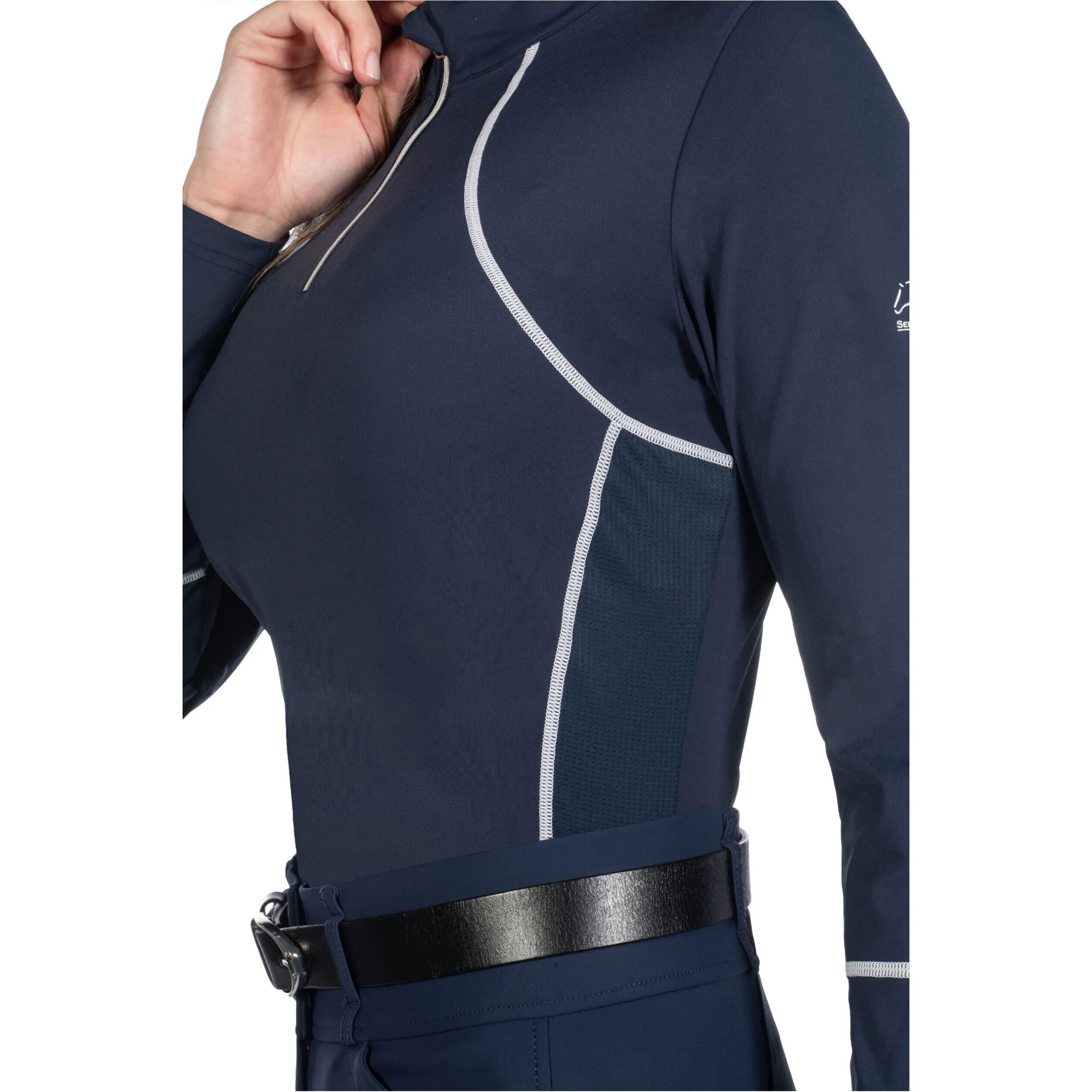 Damen Funktionsshirt Langarm ARUBA dunkelblau