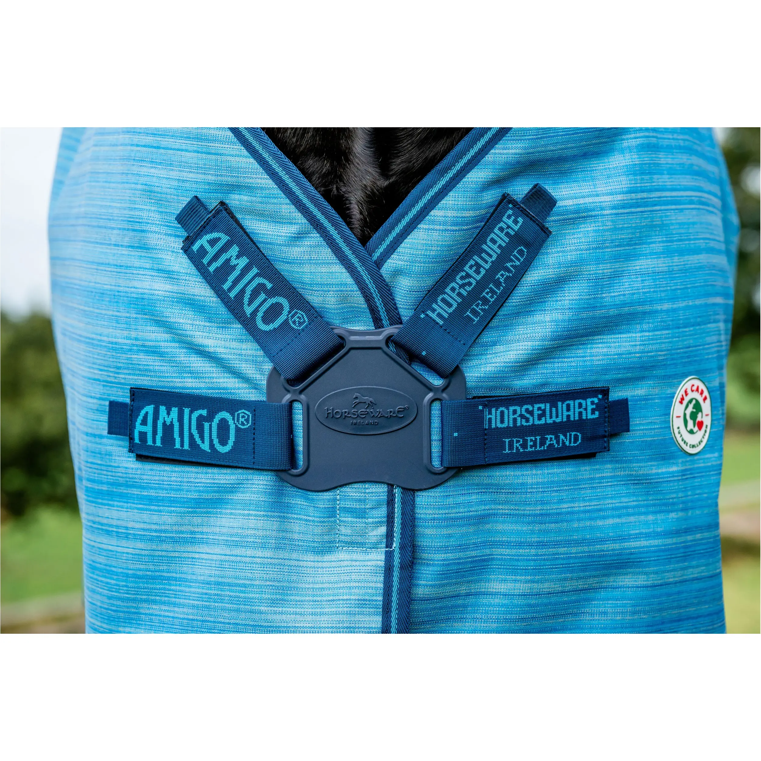 Outdoordecke Halsteil (abnehmbar) 50g Füllung 900D AMIGO Hero Revive Plus oceanblue