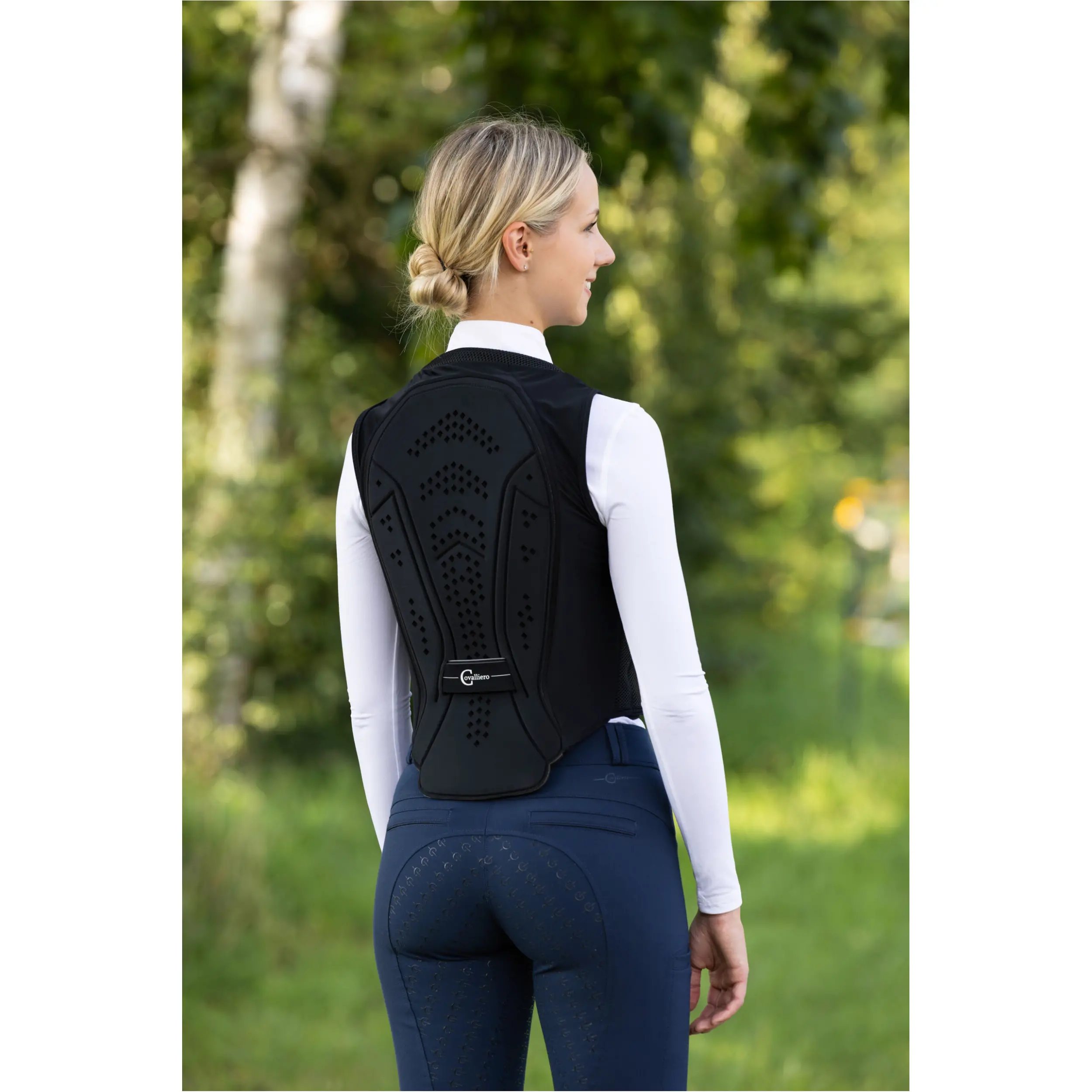 Kinder Rückenschutz-Weste BackPro SpineX schwarz