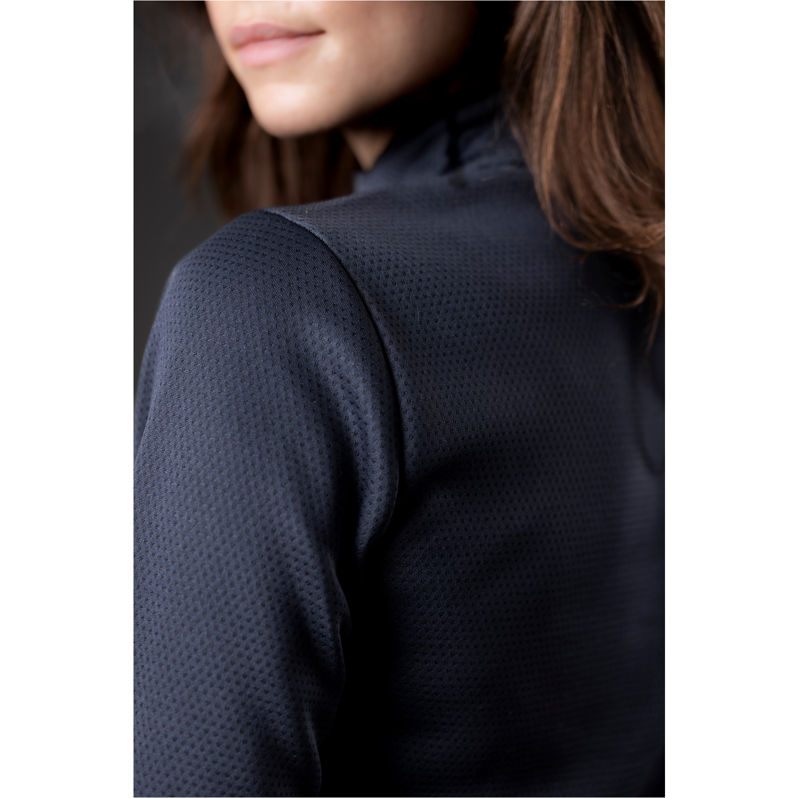 Damen Funktionsshirt Langarm SCARLET half-zip navy Damen Funktionsshirt Langarm SCARLET half-zip navy