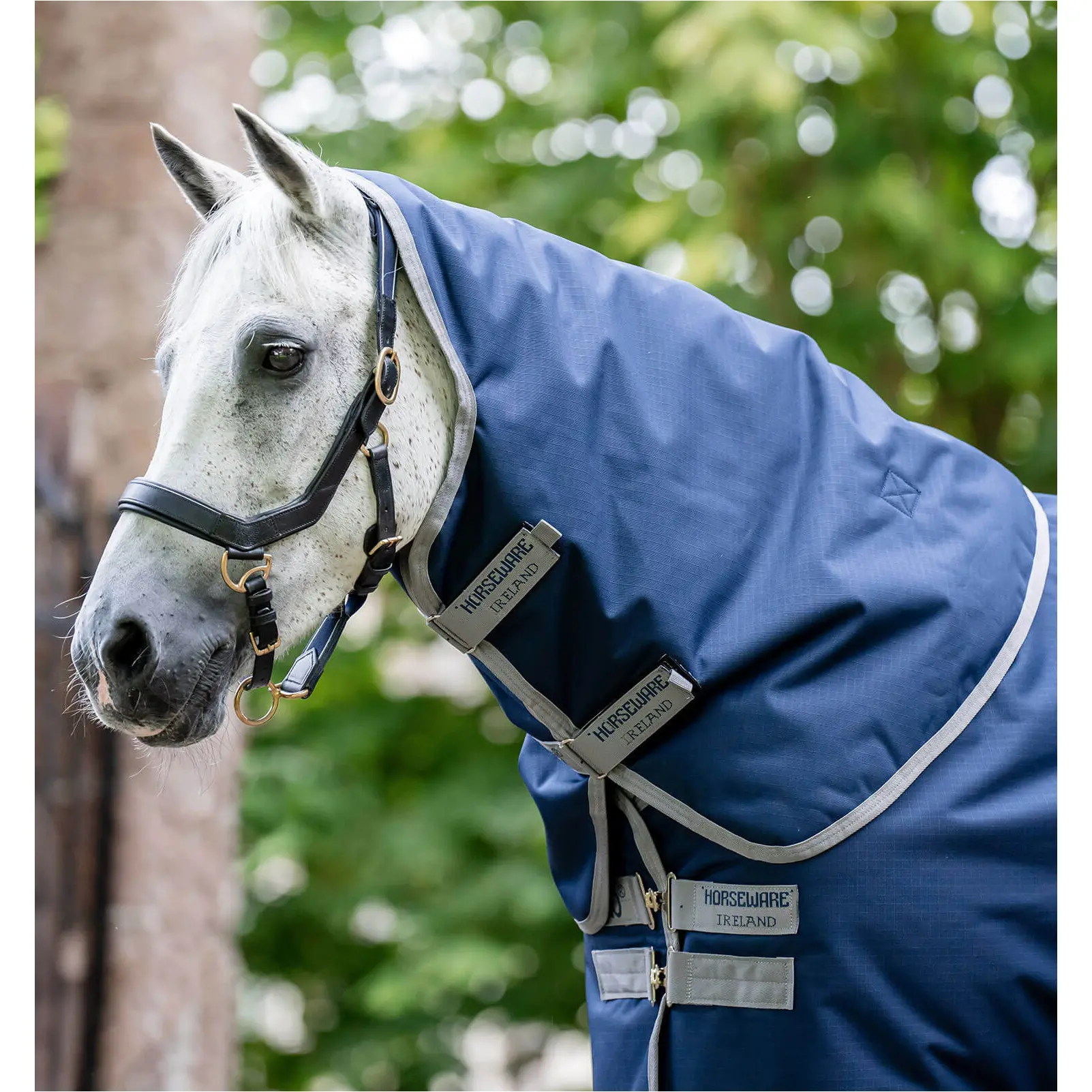 Halsteil 900D AMIGO Ripstop Turnout Hood navy/titanium grey