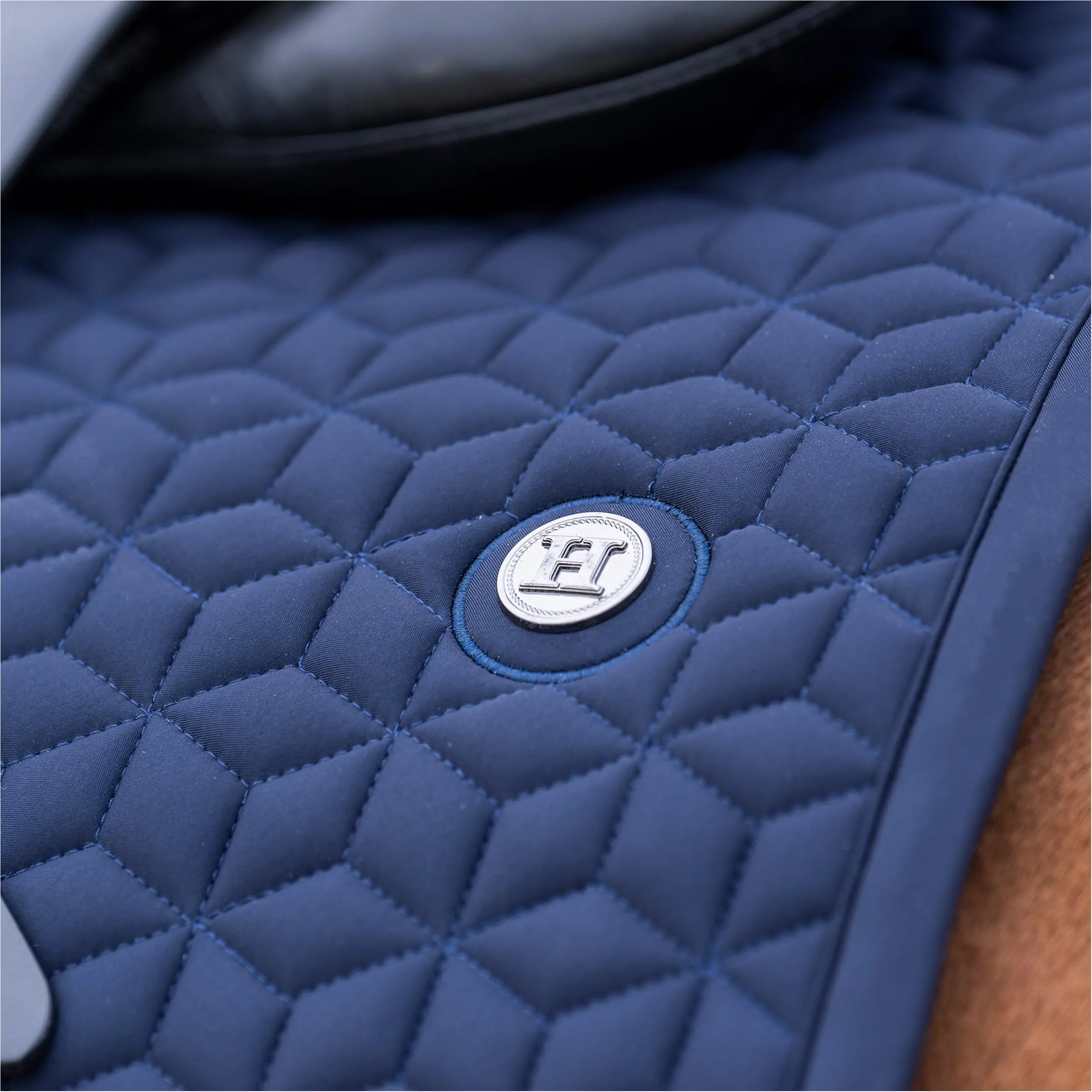 Schabracke HVPEssential navy Warmblut Dressur