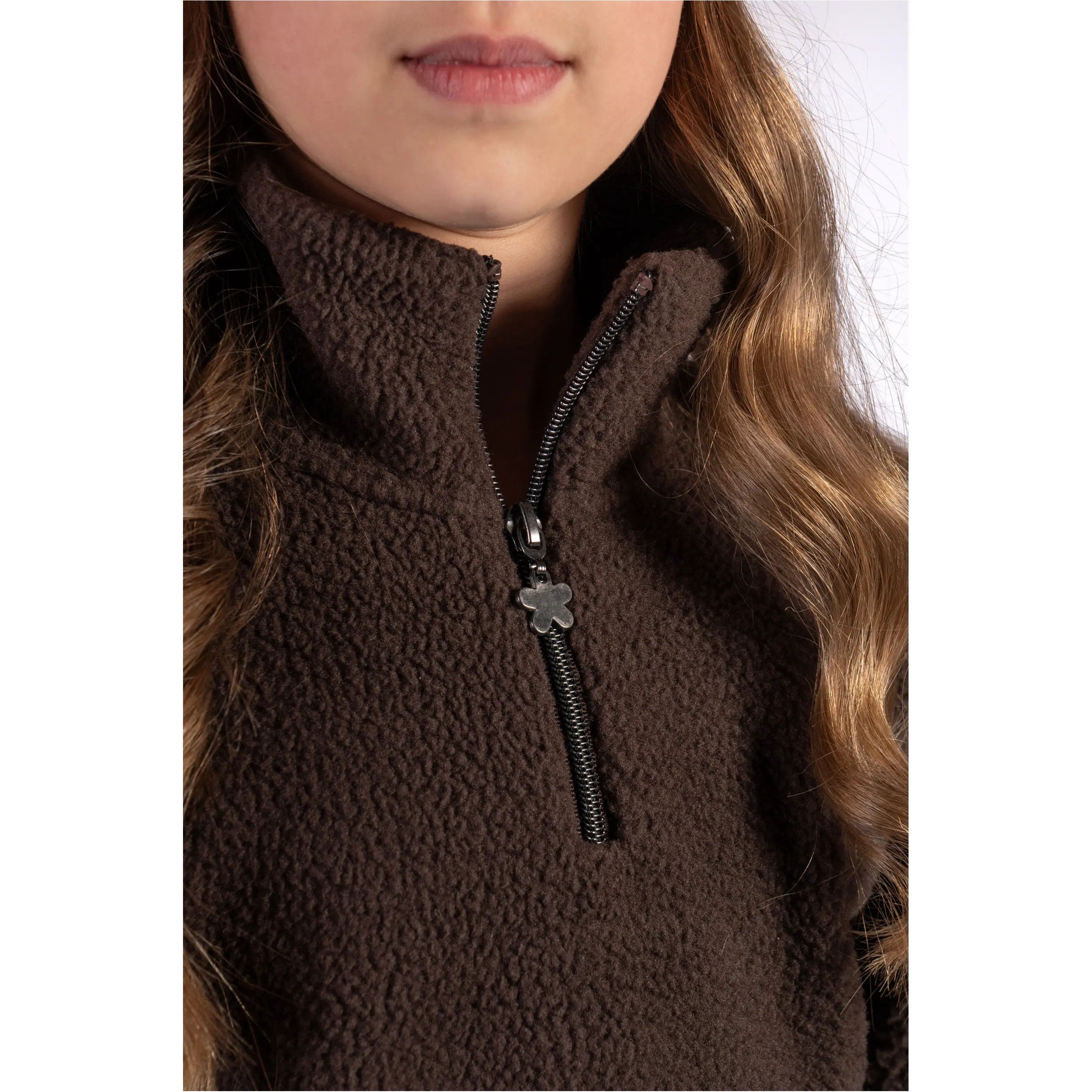 Kinder Pullover MIA dunkelbraun