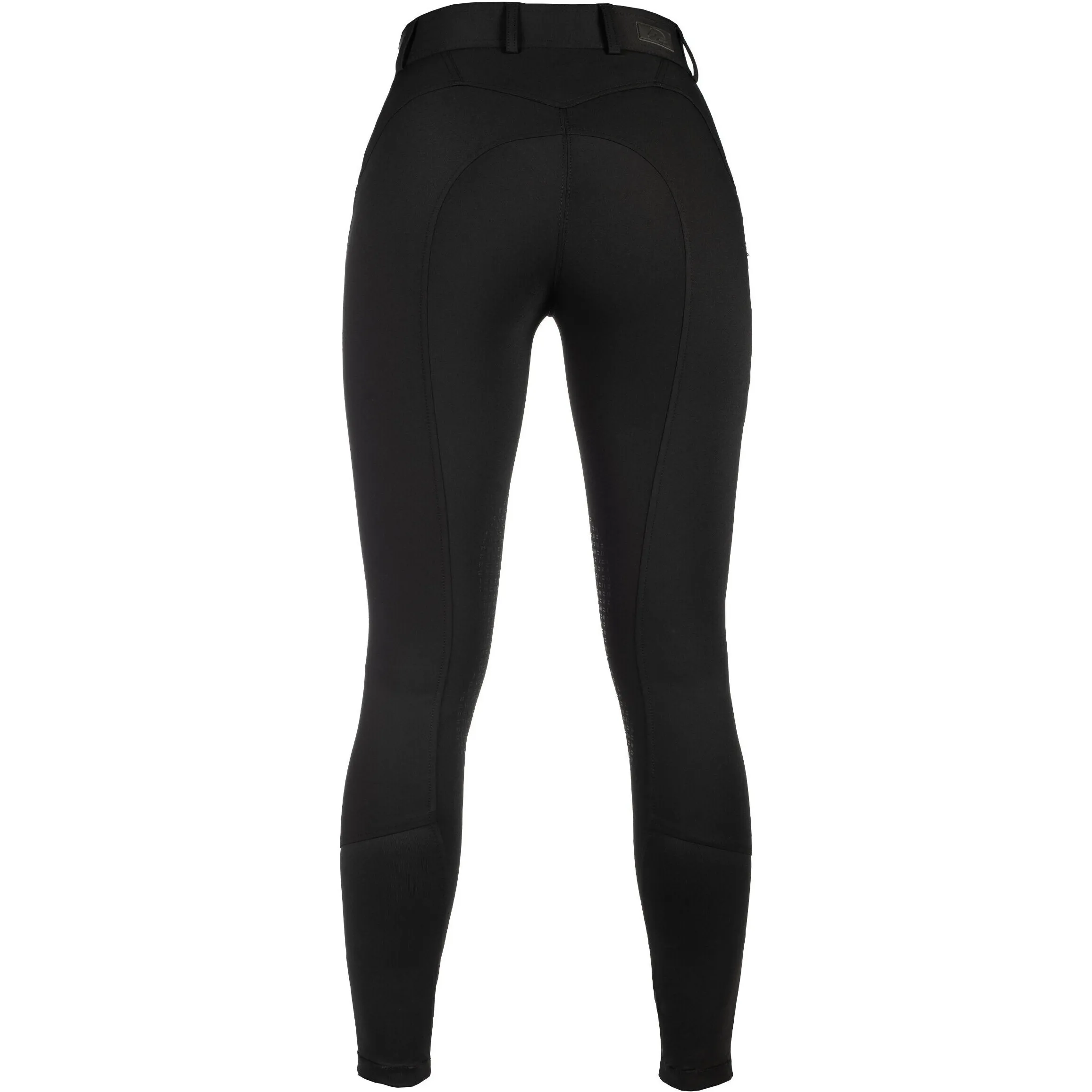 Damen Reithose Silikon Kniebesatz ARI MID RISE schwarz
