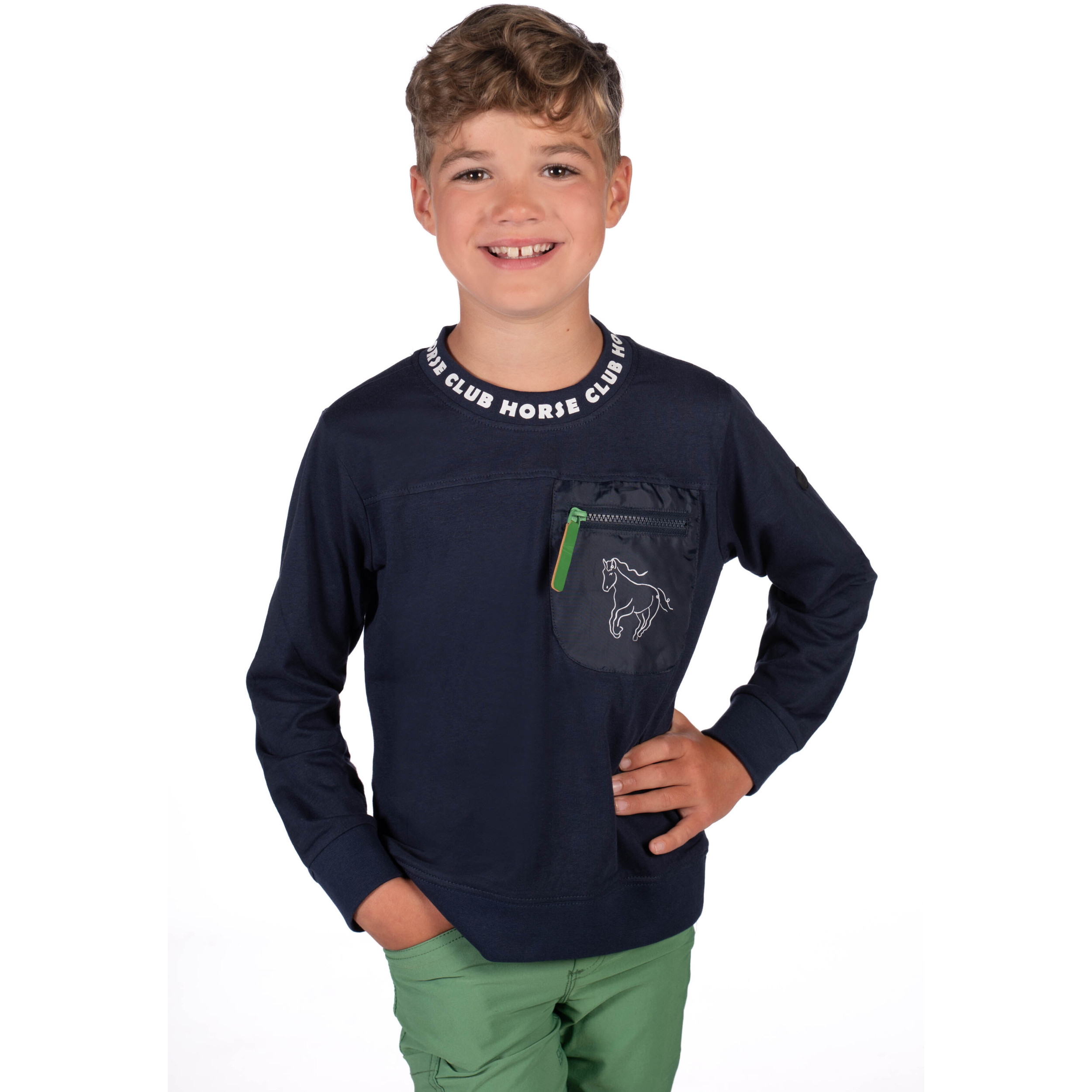 Kinder Langarmshirt MAUI dunkelblau