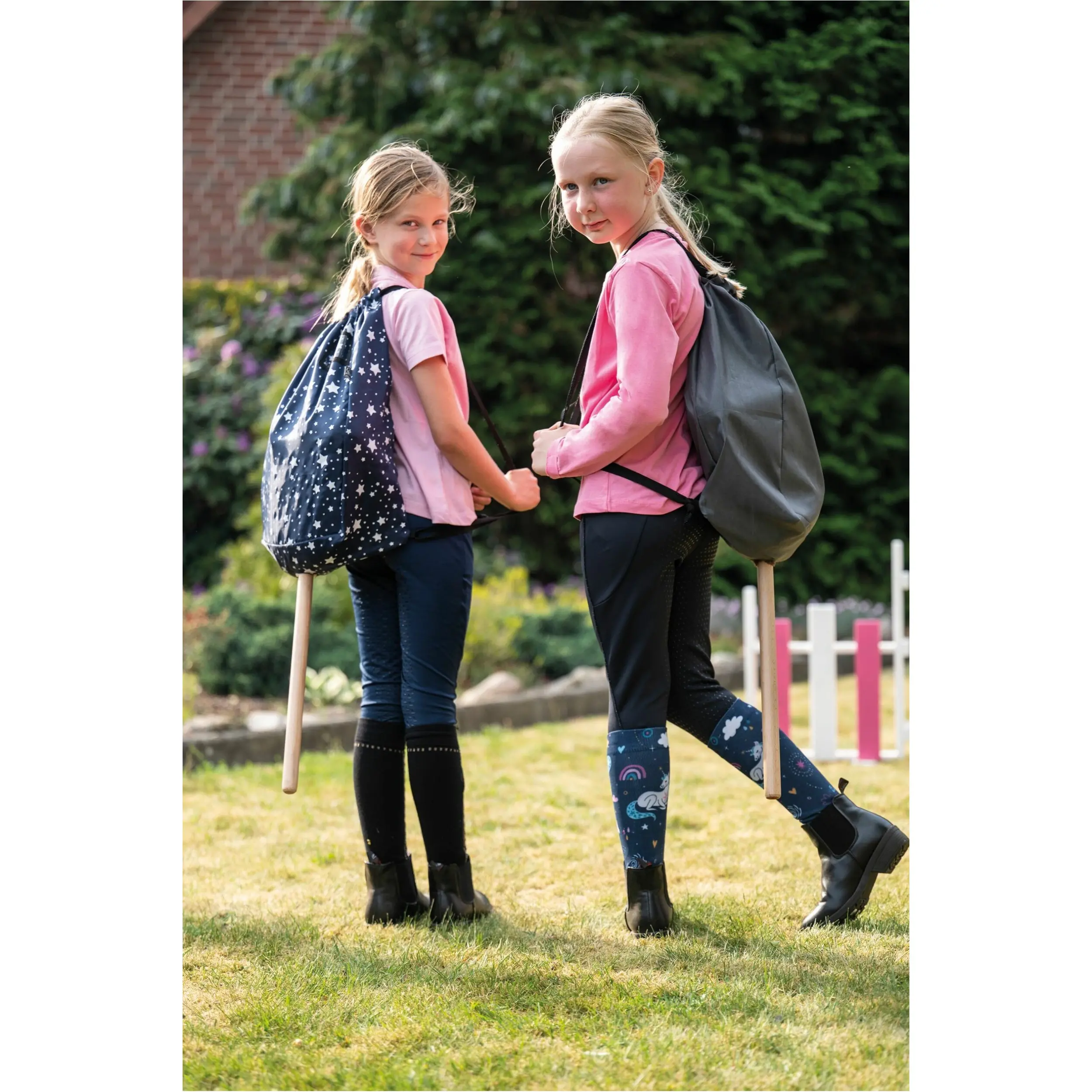 Transportbeutel HOBBY HORSING grau