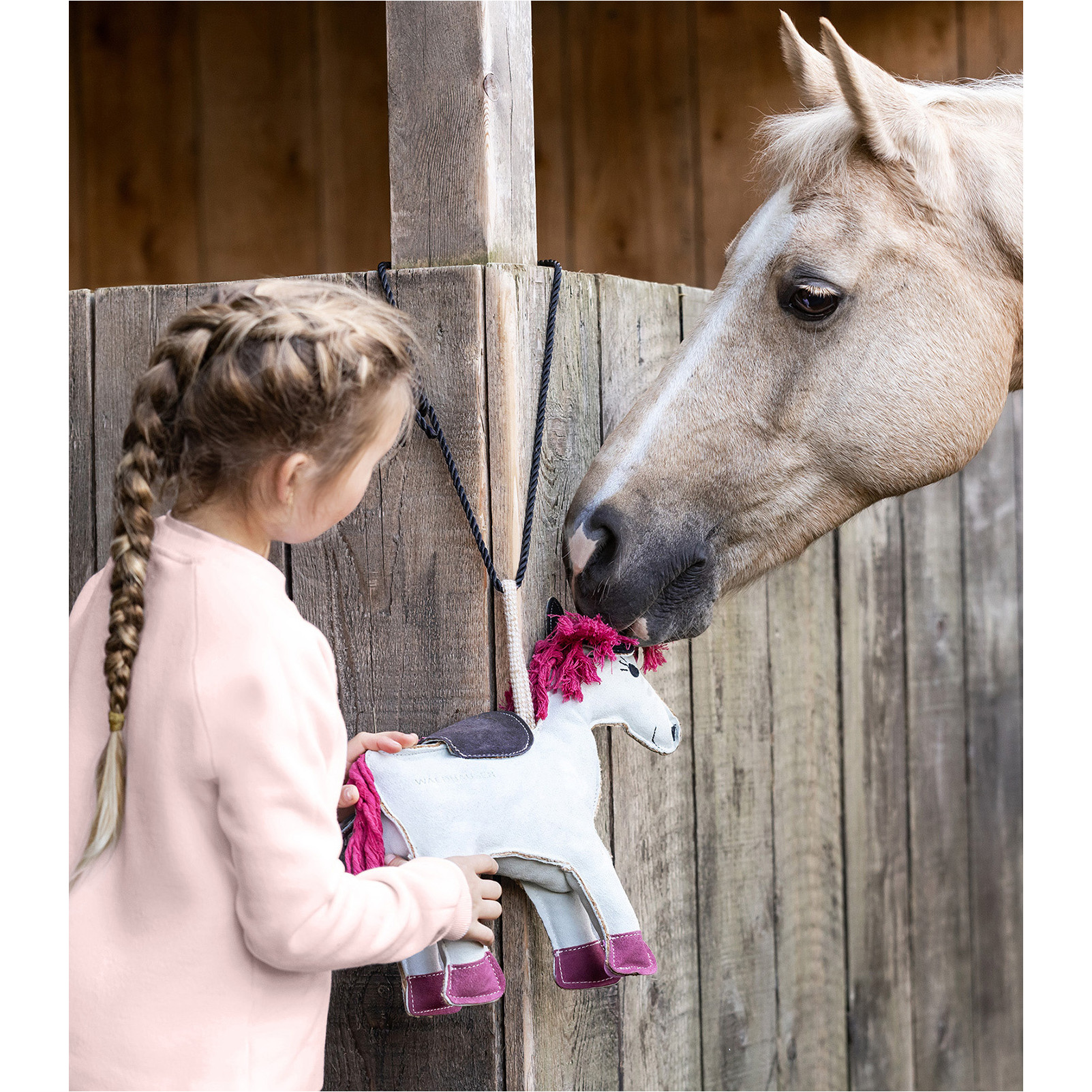 Kinder Crew Neck Sweater LUCKY MARLA zartrosa
