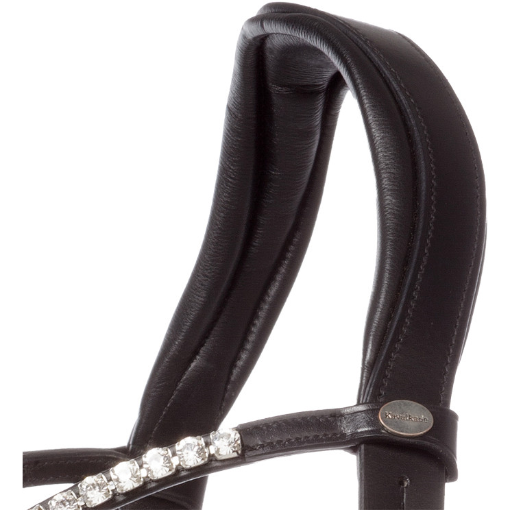 Trensenzaum englisch kombiniert JULIANA schwarz