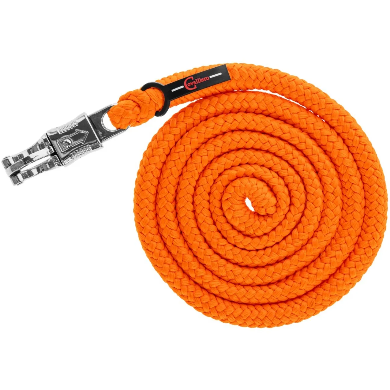 Führstrick mit Panikhaken HIPPO orange 200cm