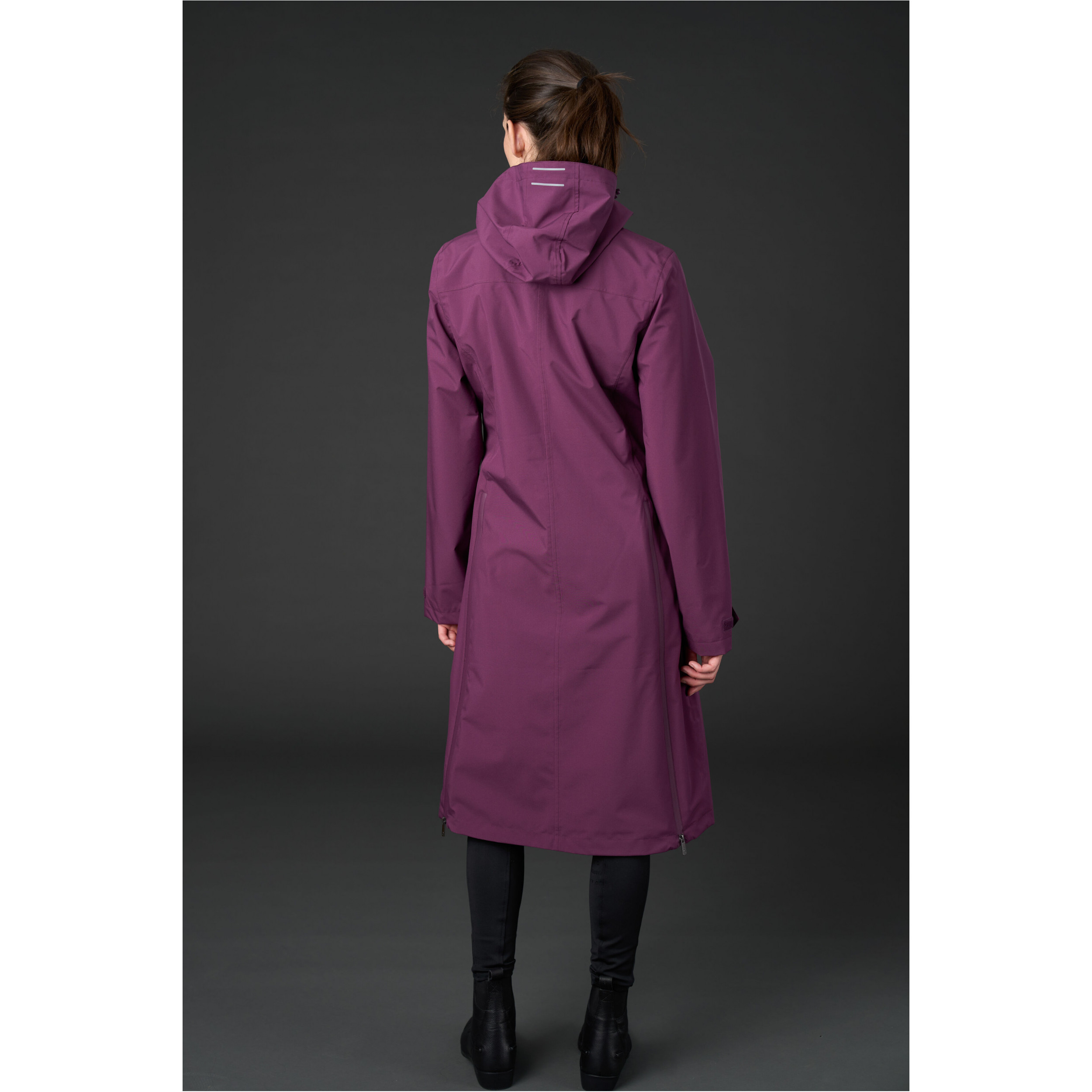 Damen Reitregenmantel HEAVEN italian plum
