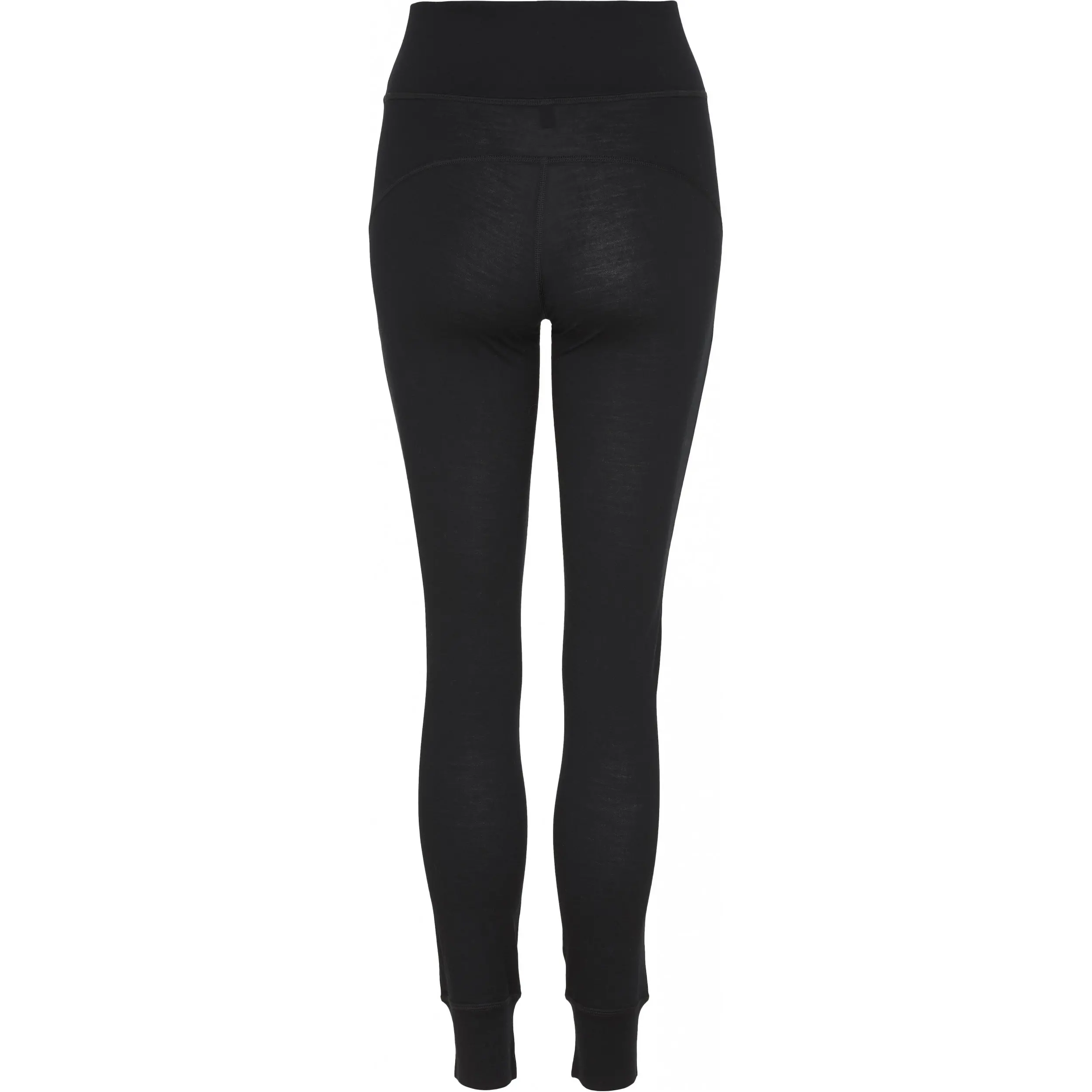 Damen Leggings ohne Besatz MICHA Merino schwarz