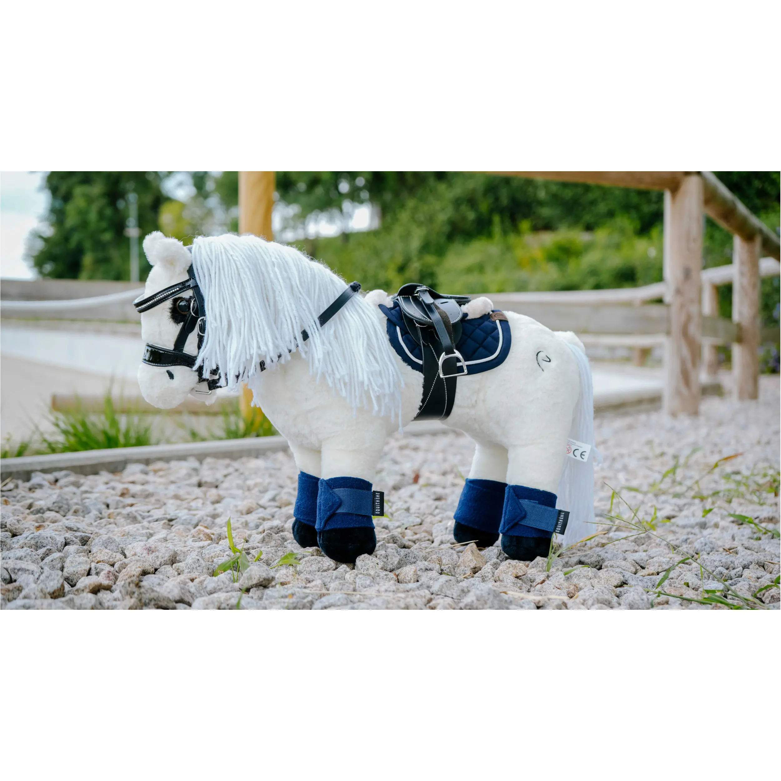 Mini Dressurtrense BLACK Pony Academy schwarz