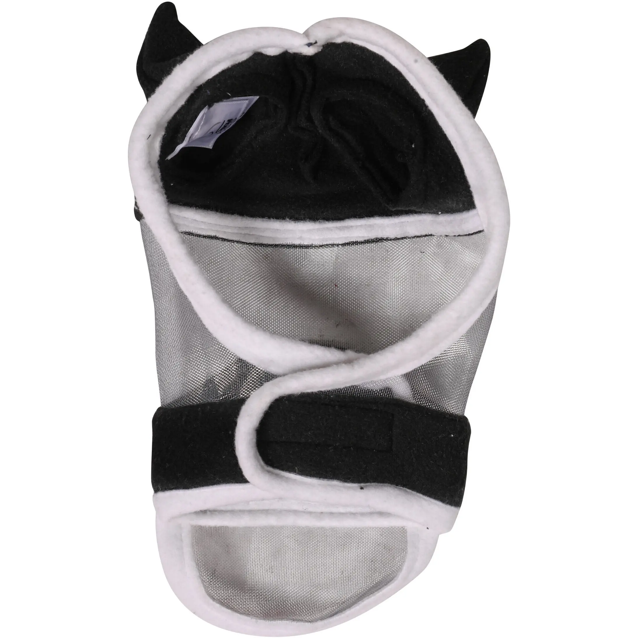Fliegenschutzmaske mit Nasenteil HOBBY HORSING schwarz