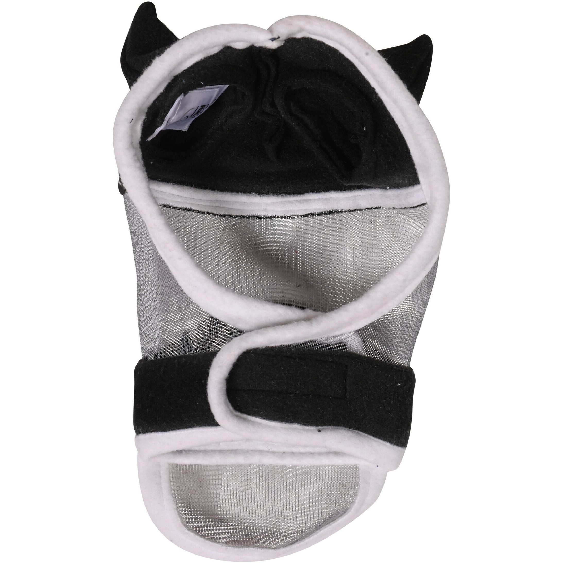 Fliegenschutzmaske mit Nasenteil HOBBY HORSING schwarz