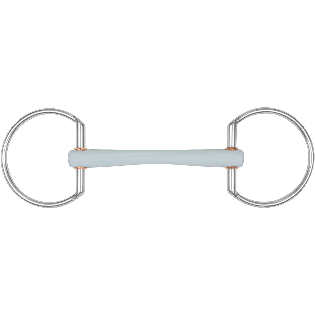 Olivenkopfgebiss mit Comfortstange dünn/soft Ring 7,5cm 15mm