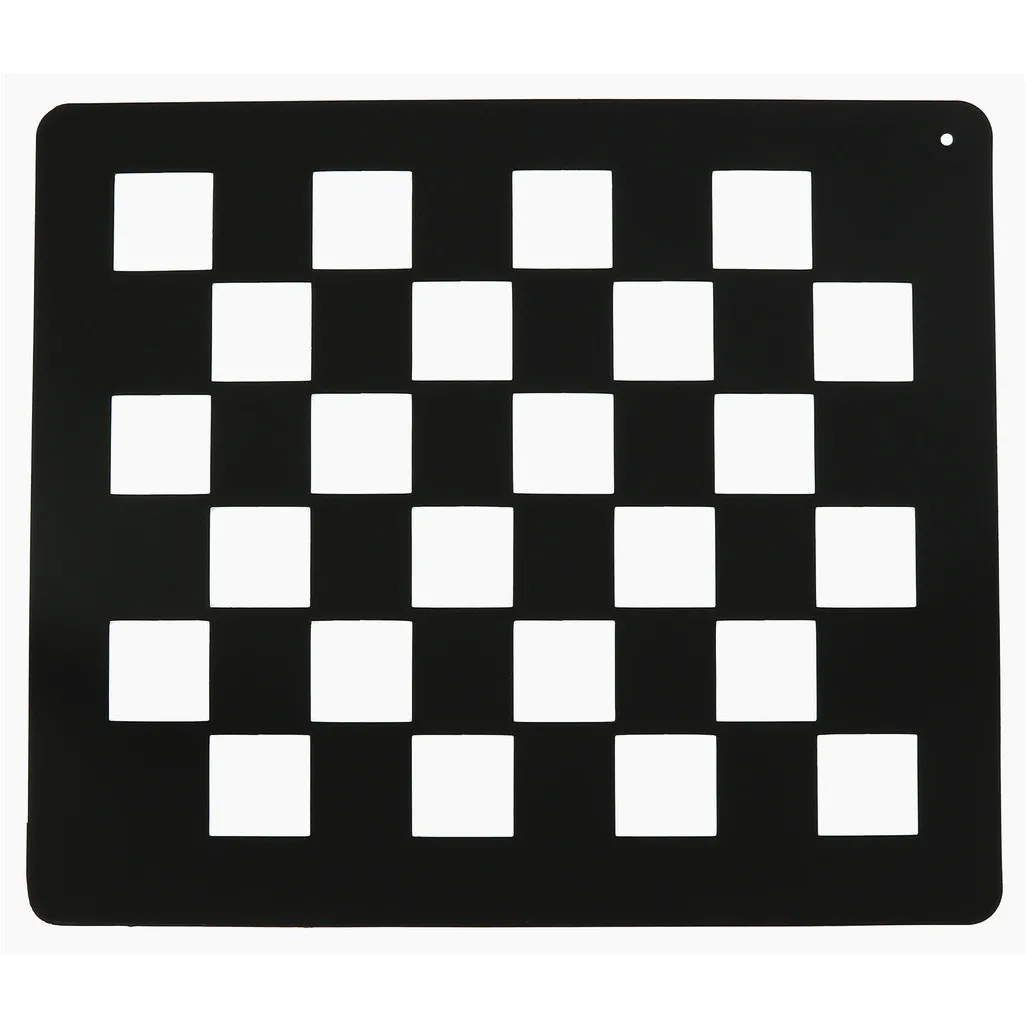 Quartermarker Schachbrettform