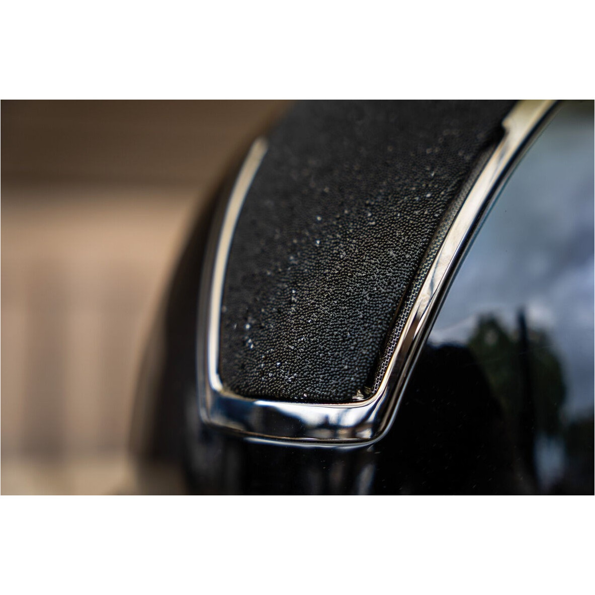 Damen Reithelm LADY SHIELD BRILLANT schwarz/silber