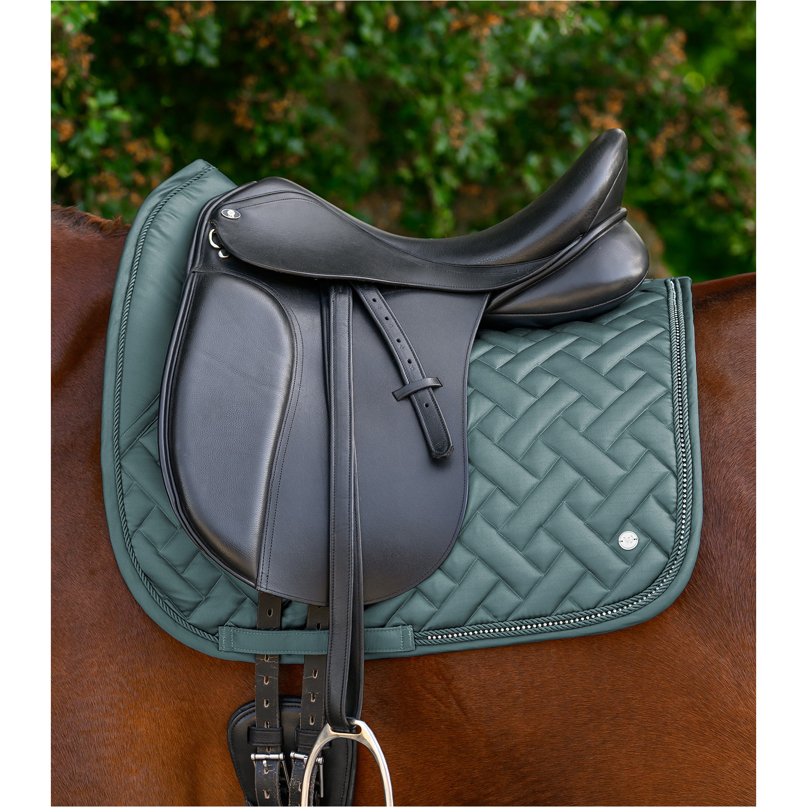 Schabracke TURIN piniengrün