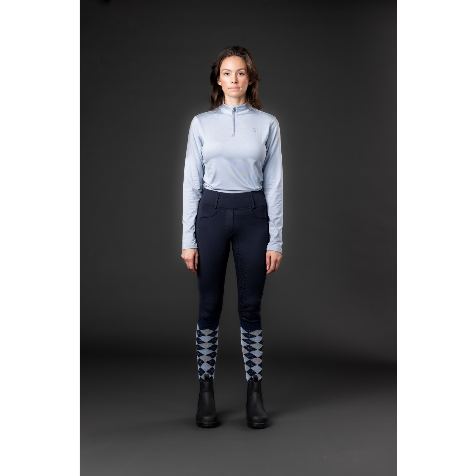 Damen Reitleggings Silikon Vollbesatz SHANNON navy Damen Reitleggings Silikon Vollbesatz SHANNON navy