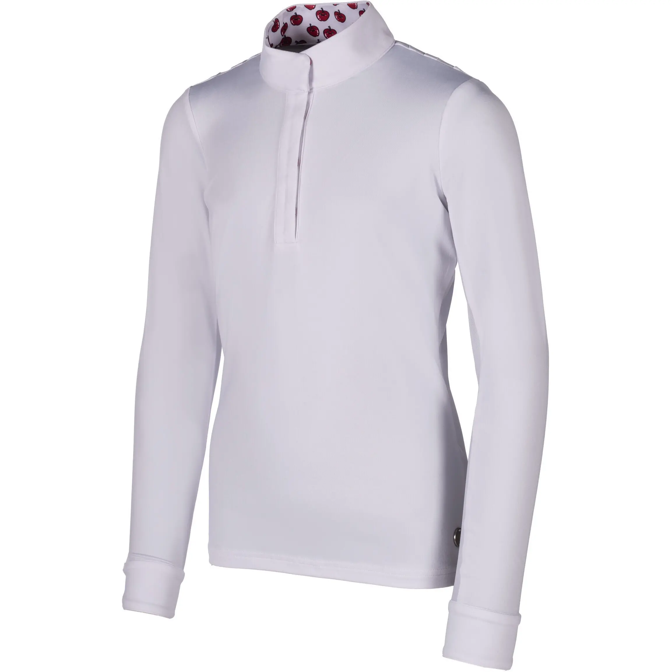 Kinder Turniershirt Langarm HUNTER KIDS weiß