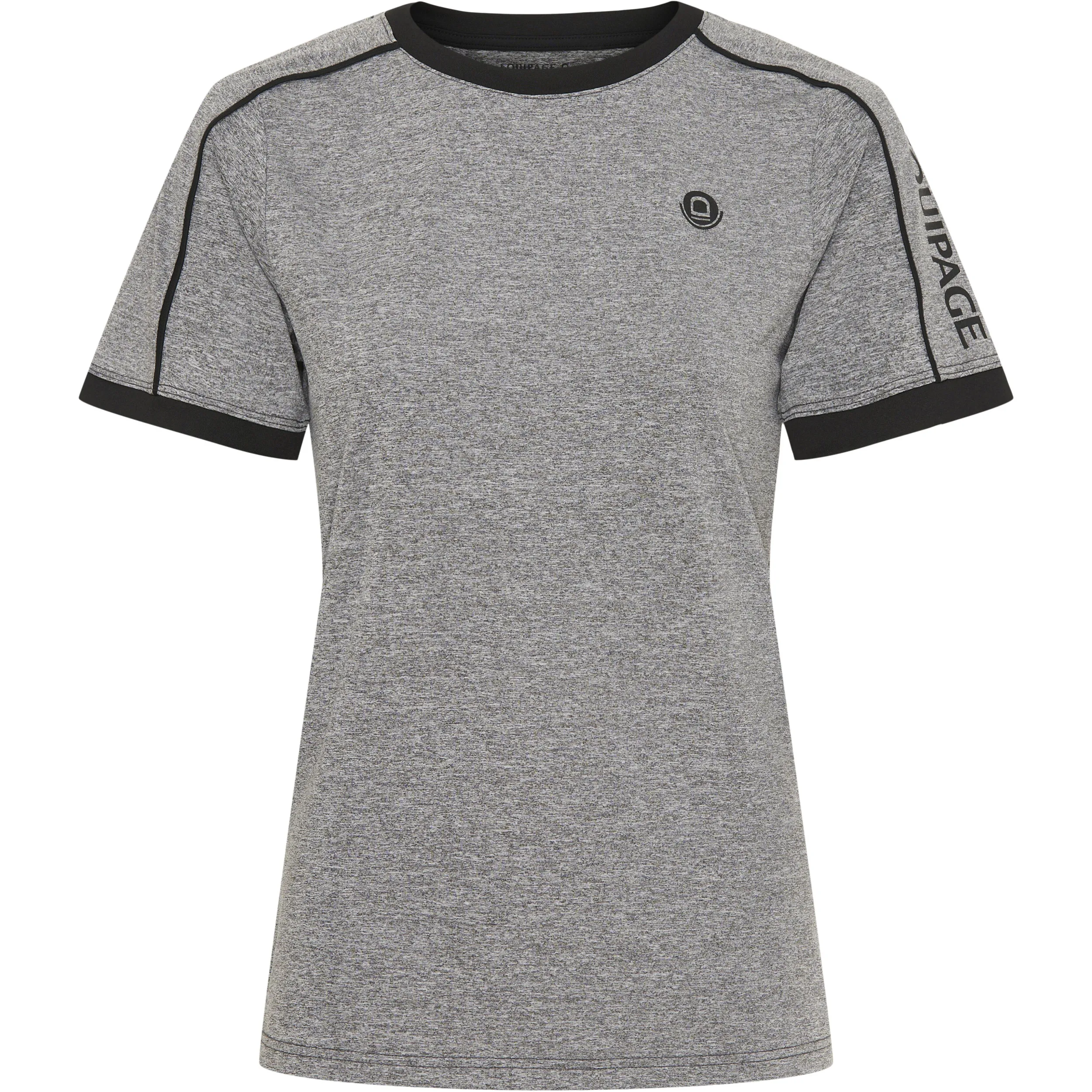 Damen T-Shirt Kurzarm MELISSA grau melange