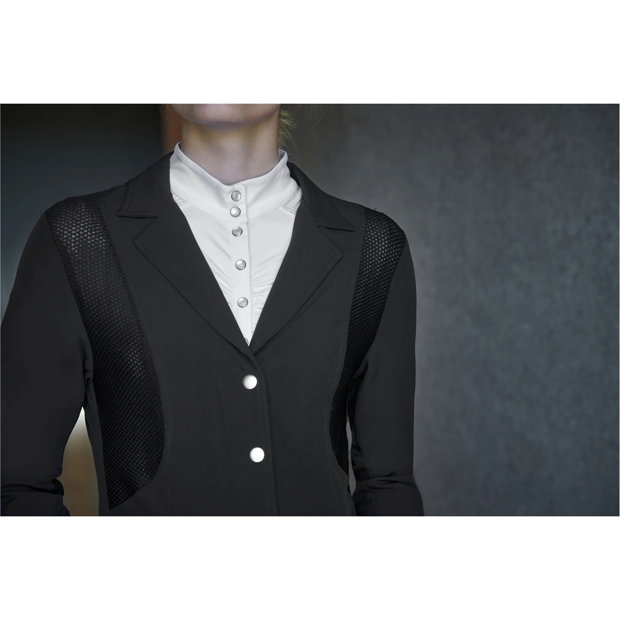 Damen Turniershirt Kurzarm HAZEL weiß
