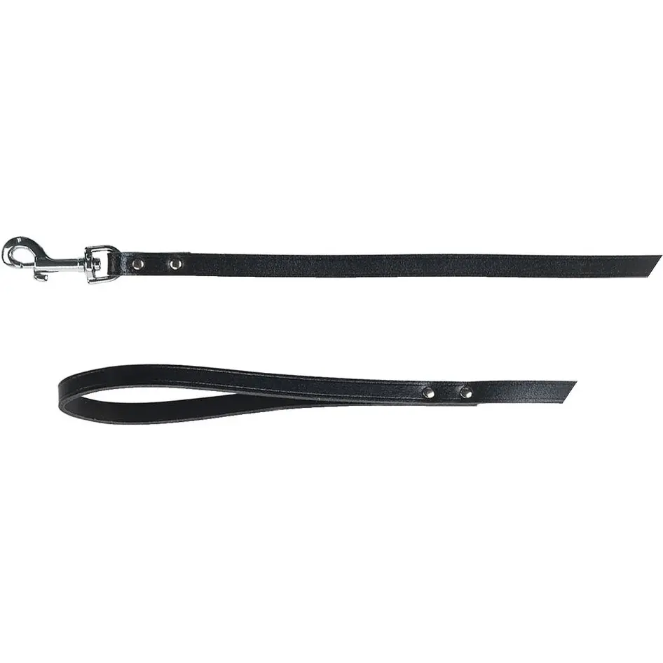 Hundeleine MEXICA genietet schwarz 100cm
