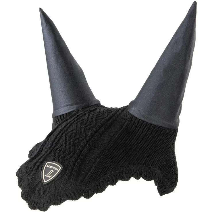 Fliegenohrenhaube elastische Ohren LÉA schwarz