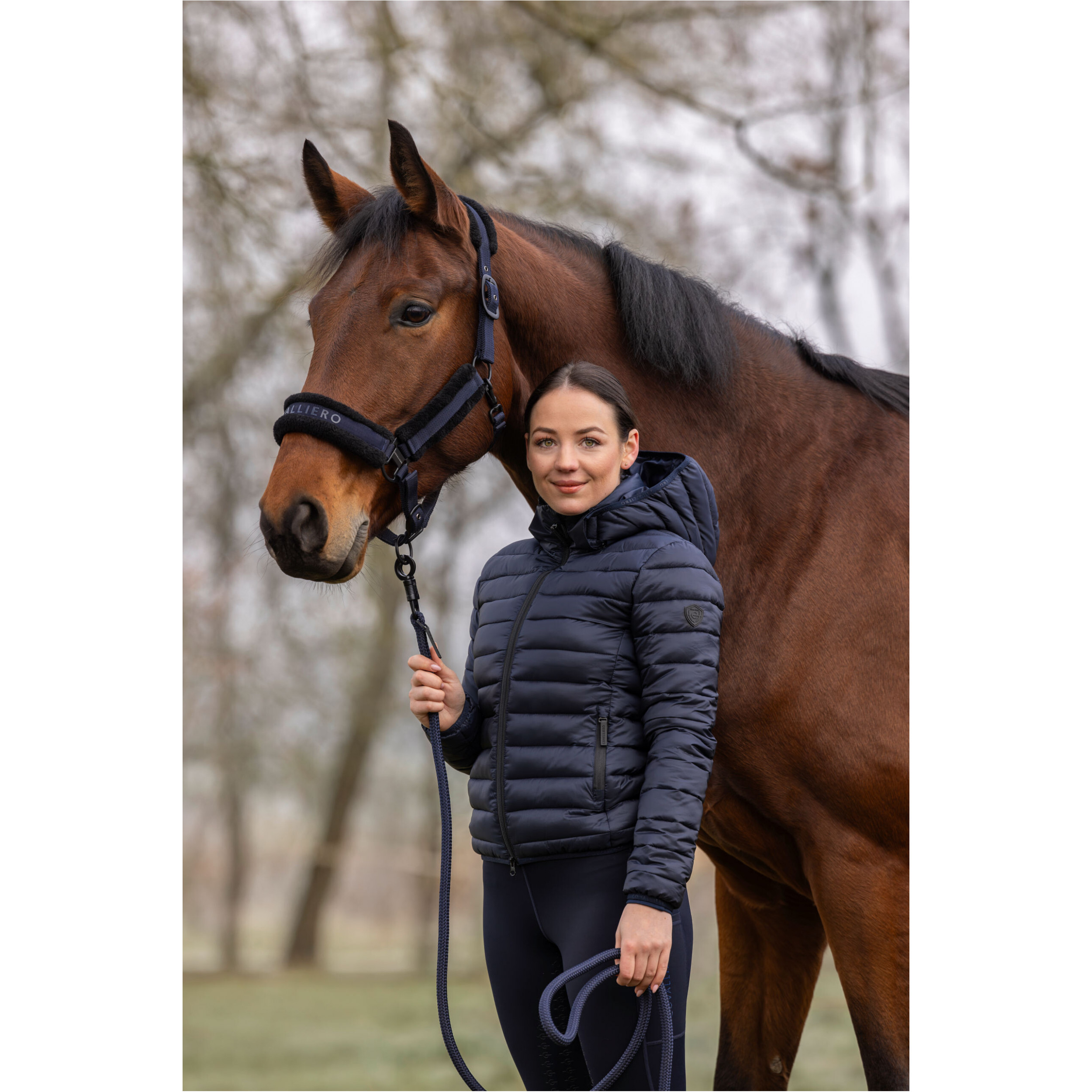 Damen Steppjacke H/W 2025 dark navy