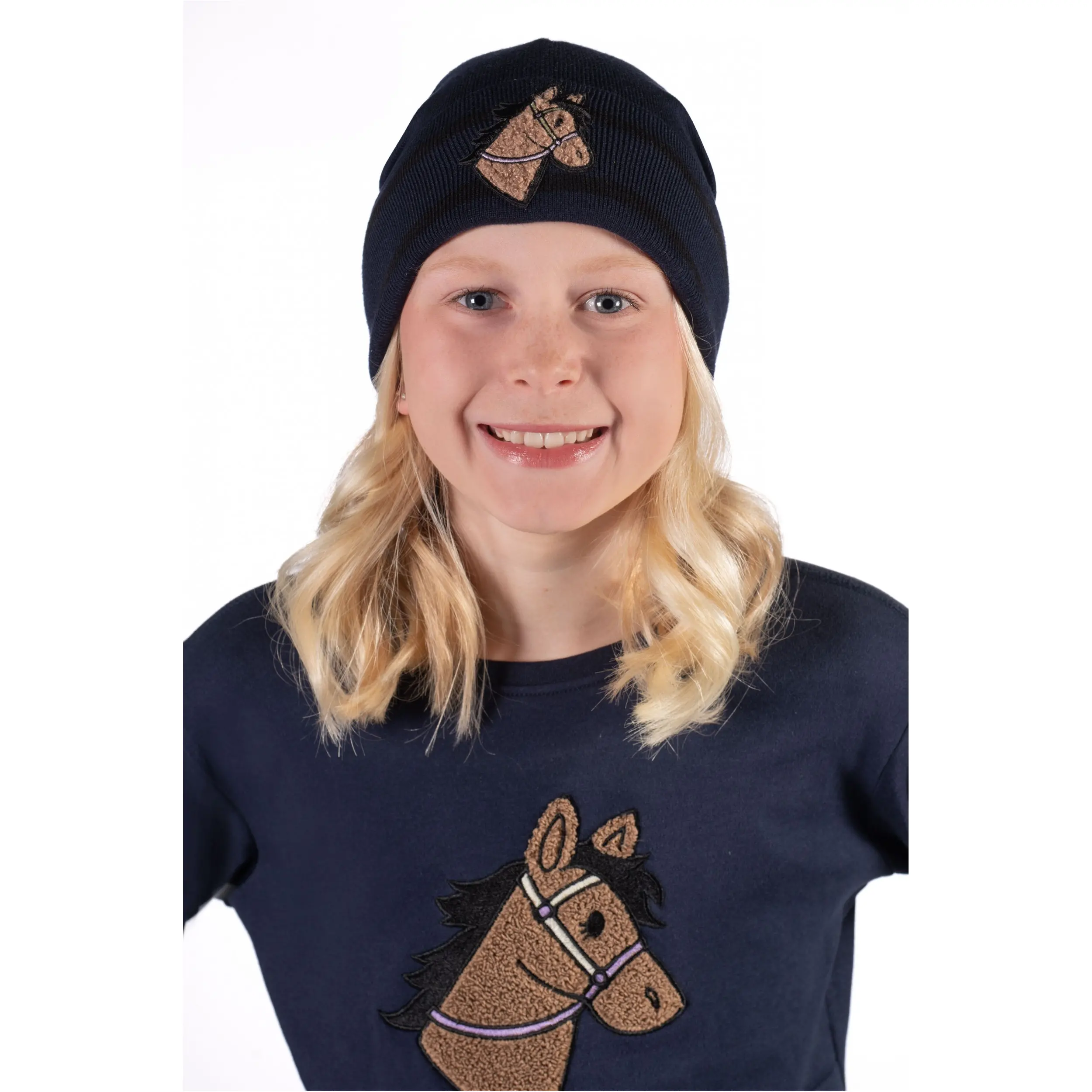 Winter Kinder Mütze MIA dunkelblau