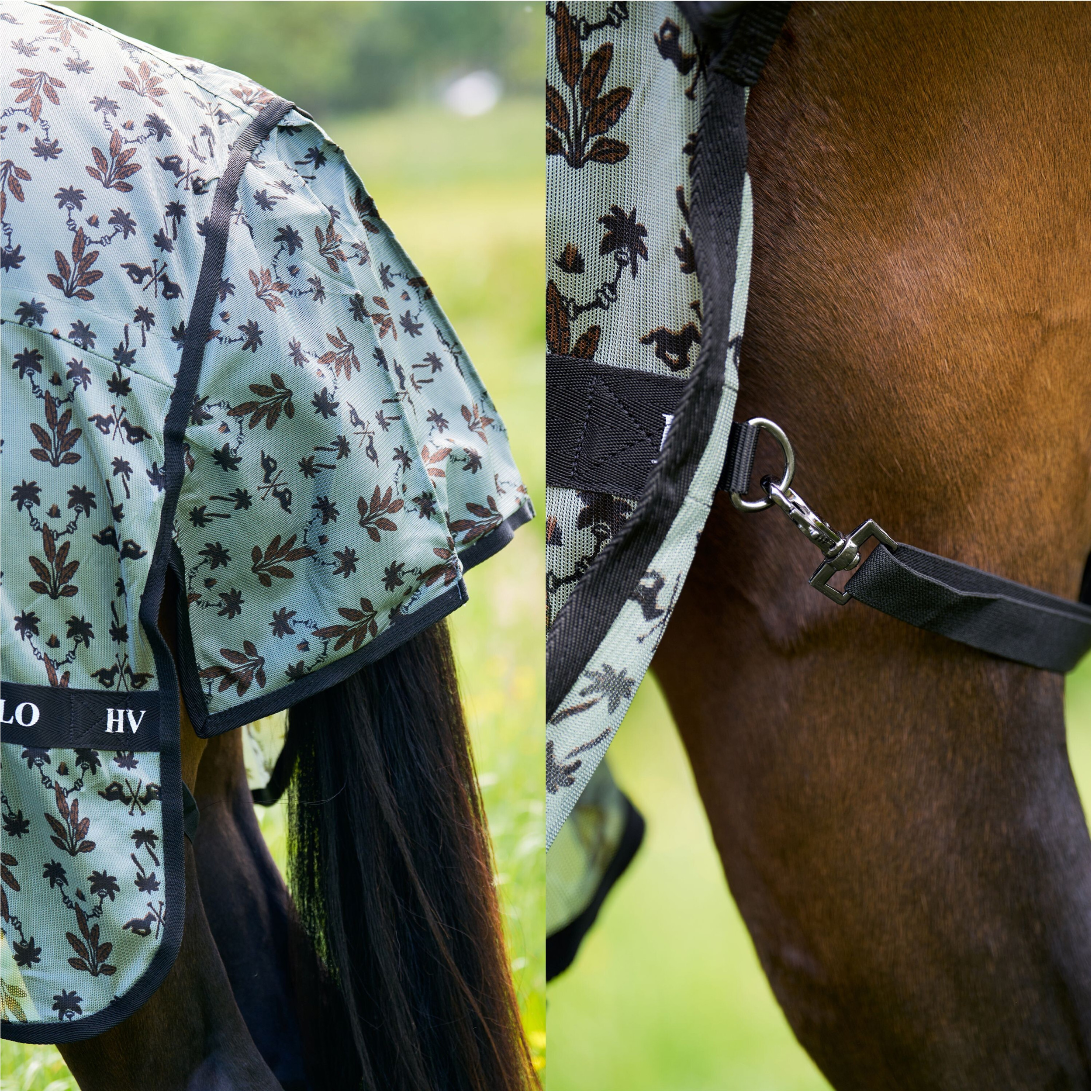 Fliegendecke HVPNena AOP greenery