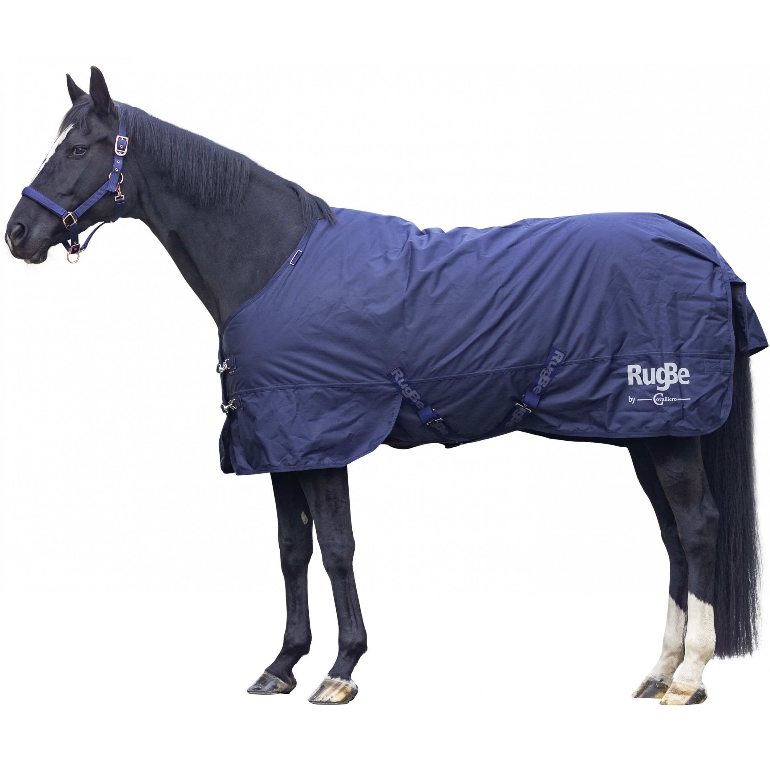 Winterdecke 200g Füllung 600D RugBe IceProtect dunkelblau Winterdecke 200g Füllung 600D RugBe IceProtect dunkelblau