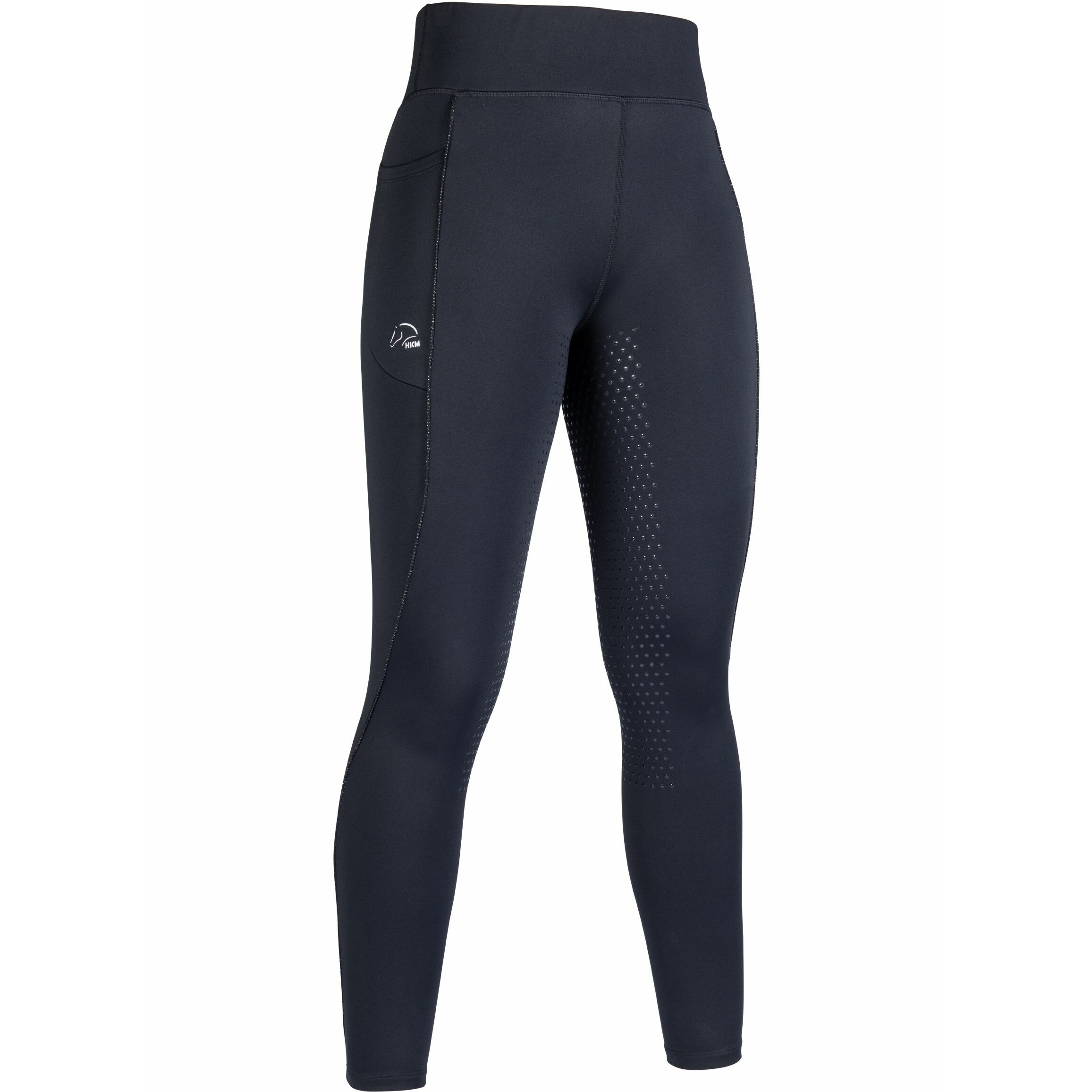 Damen Reitleggings Silikon Vollbesatz ALICE schwarz