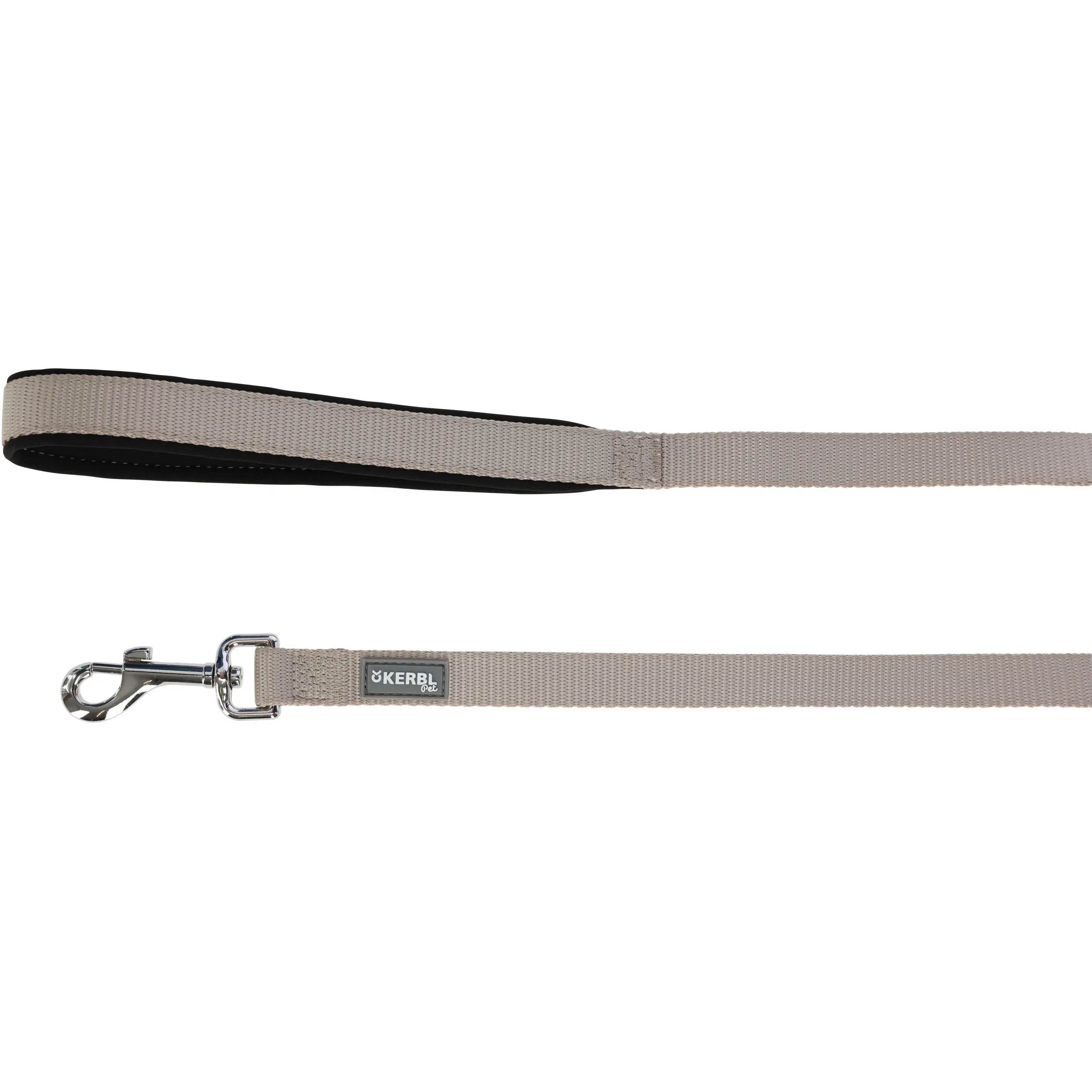 Hundeleine mit Softgriff MIAMI beige